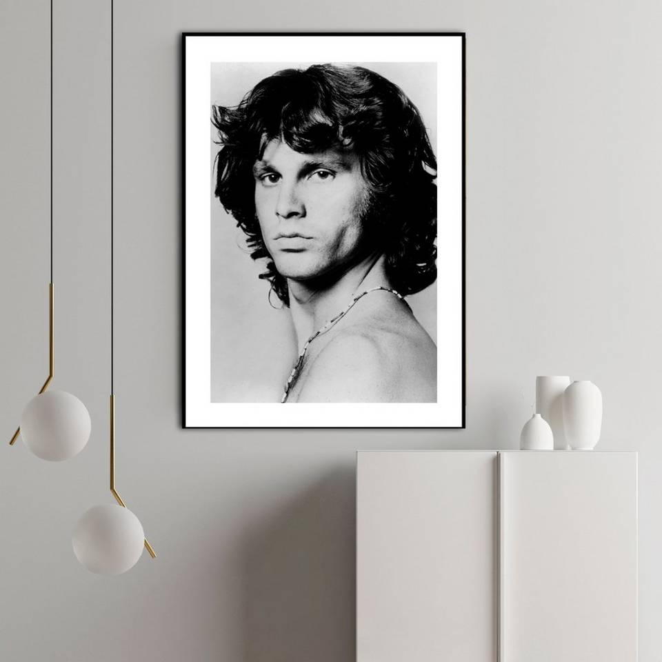 Malerifabrikken Poster Jim Morrison, svart från Malerifabrikken, bild 2