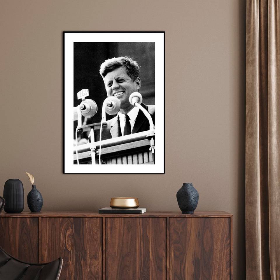 Malerifabrikken Poster John F. Kennedy, svart från Malerifabrikken, bild 2