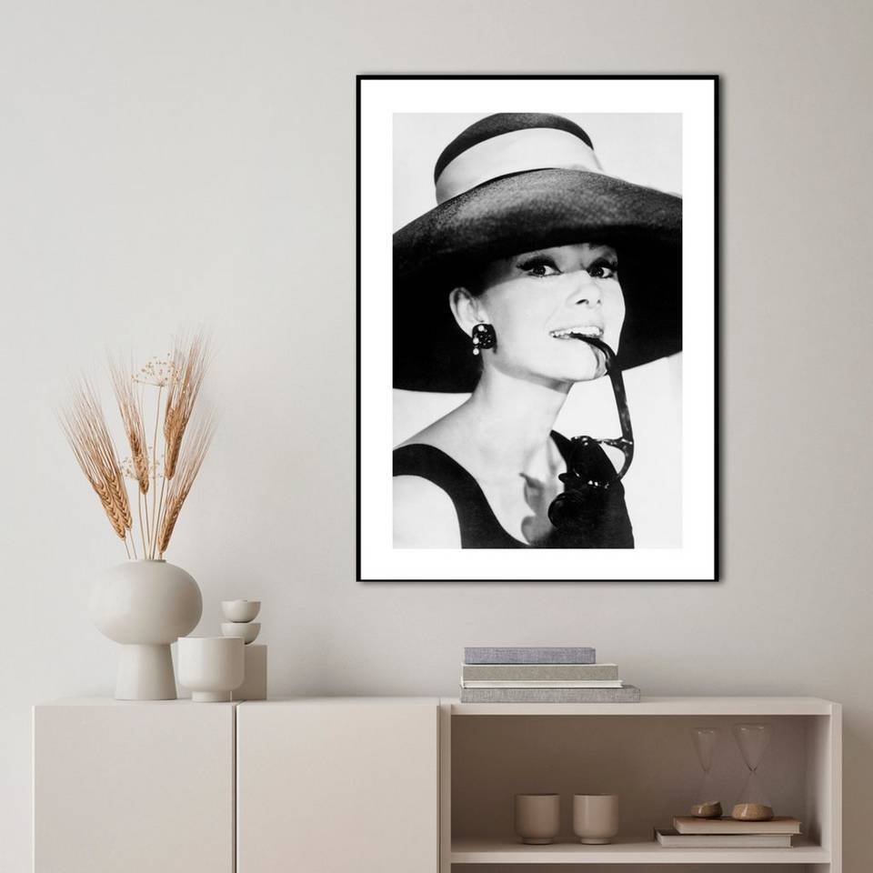 Malerifabrikken Poster Audrey Hepburn 2, svart från Malerifabrikken, bild 2