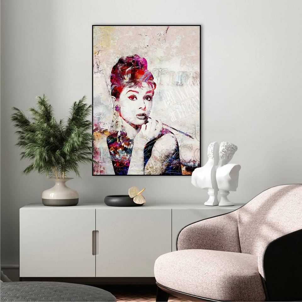 Malerifabrikken Poster Audrey, flerfärgad från Malerifabrikken, bild 2