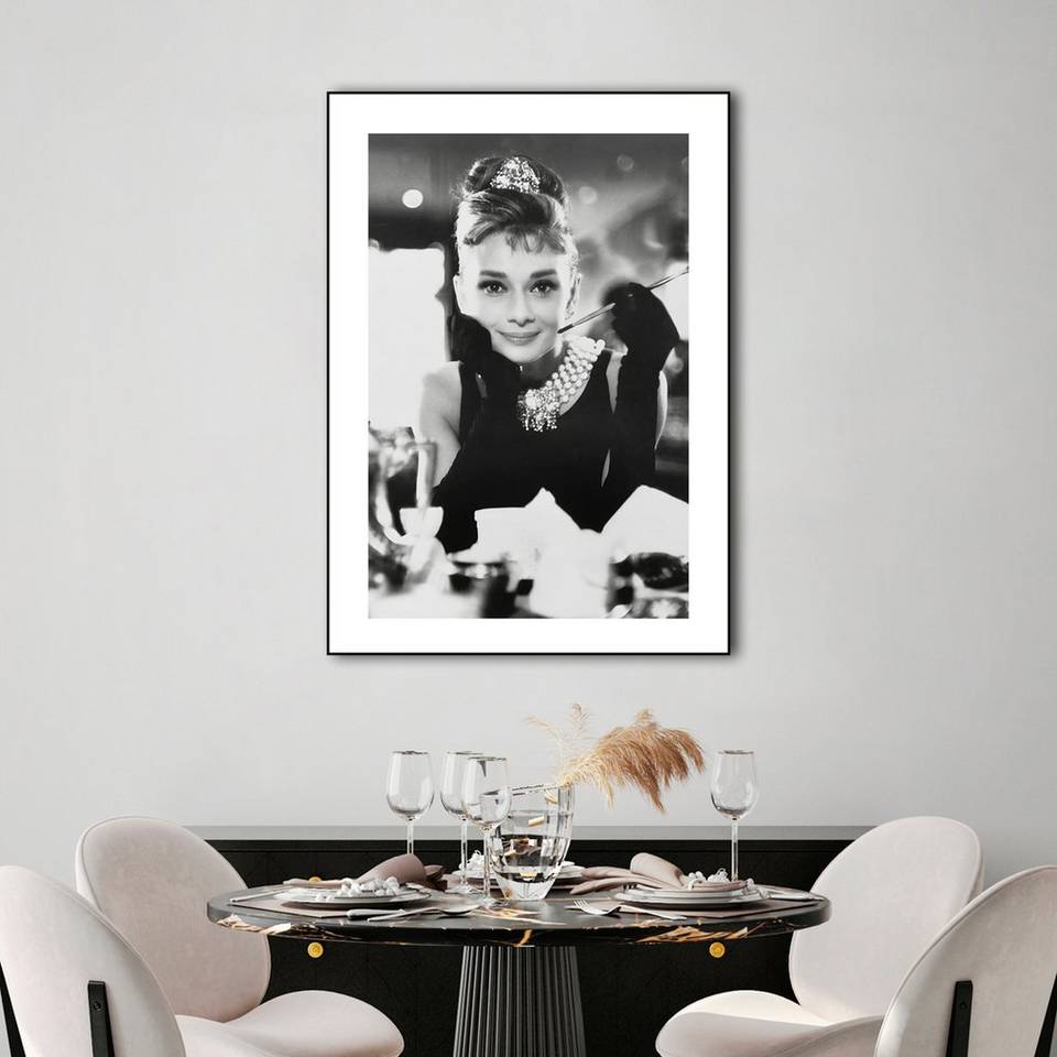 Malerifabrikken Poster Audrey Hepburn 1, svart från Malerifabrikken, bild 2