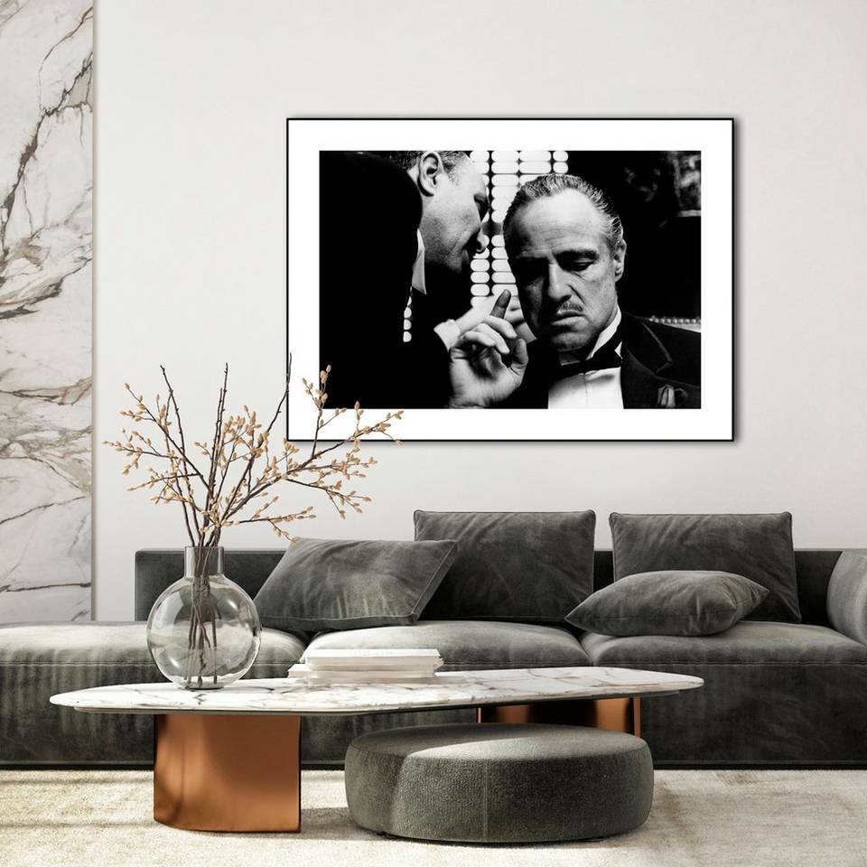 Malerifabrikken Poster Marlon Brando 1, svart från Malerifabrikken, bild 2