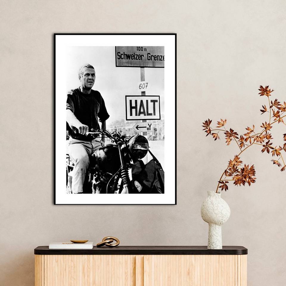 Malerifabrikken Poster McQueen 3, svart från Malerifabrikken, bild 2