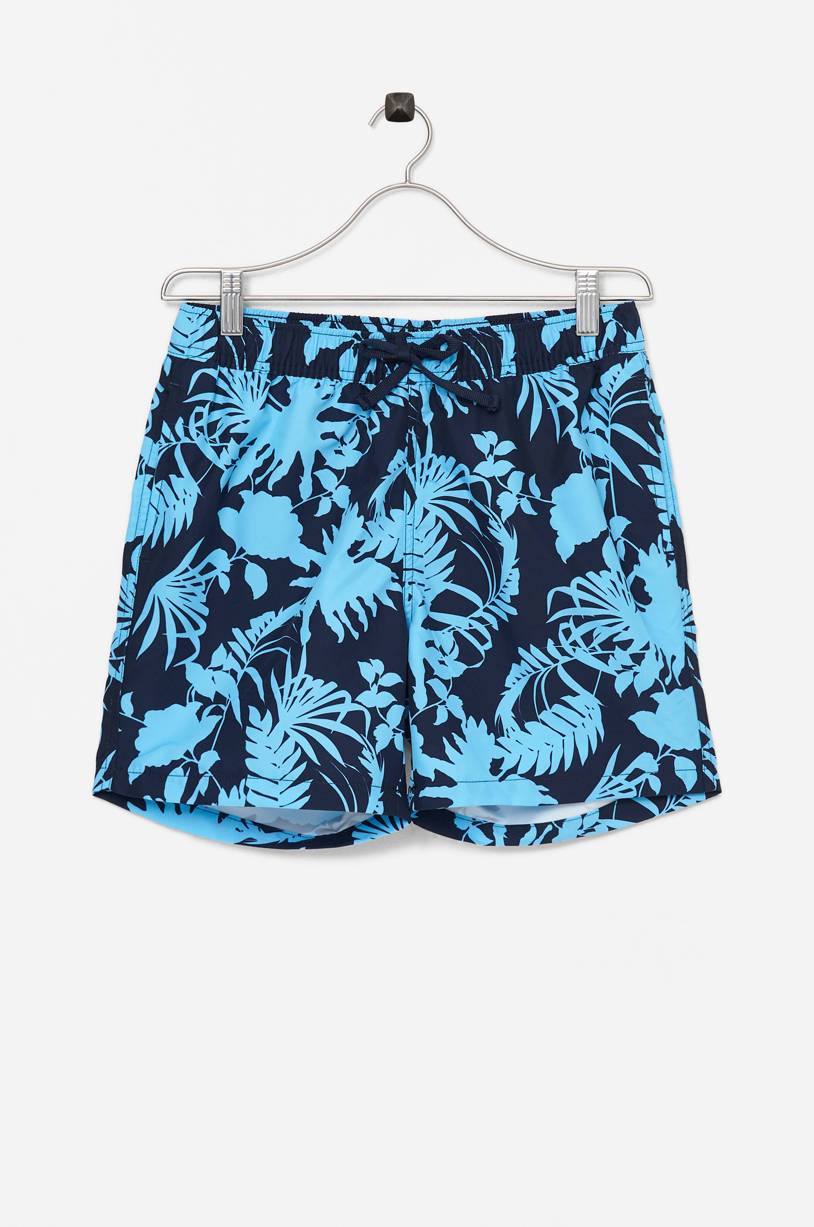 Björn Borg Badeshorts Borg Print Swim Shorts - Blå - Badebukser | Ellos.no