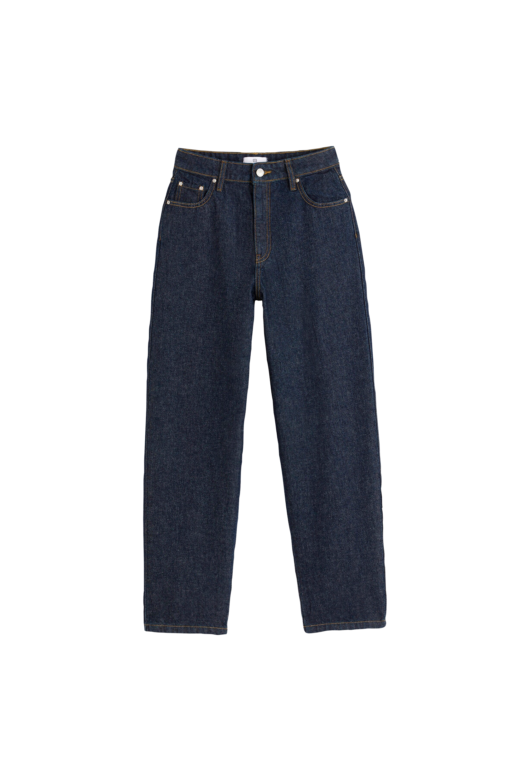 La Redoute - Vide jeans i rådenim med høj talje - Blå - 32