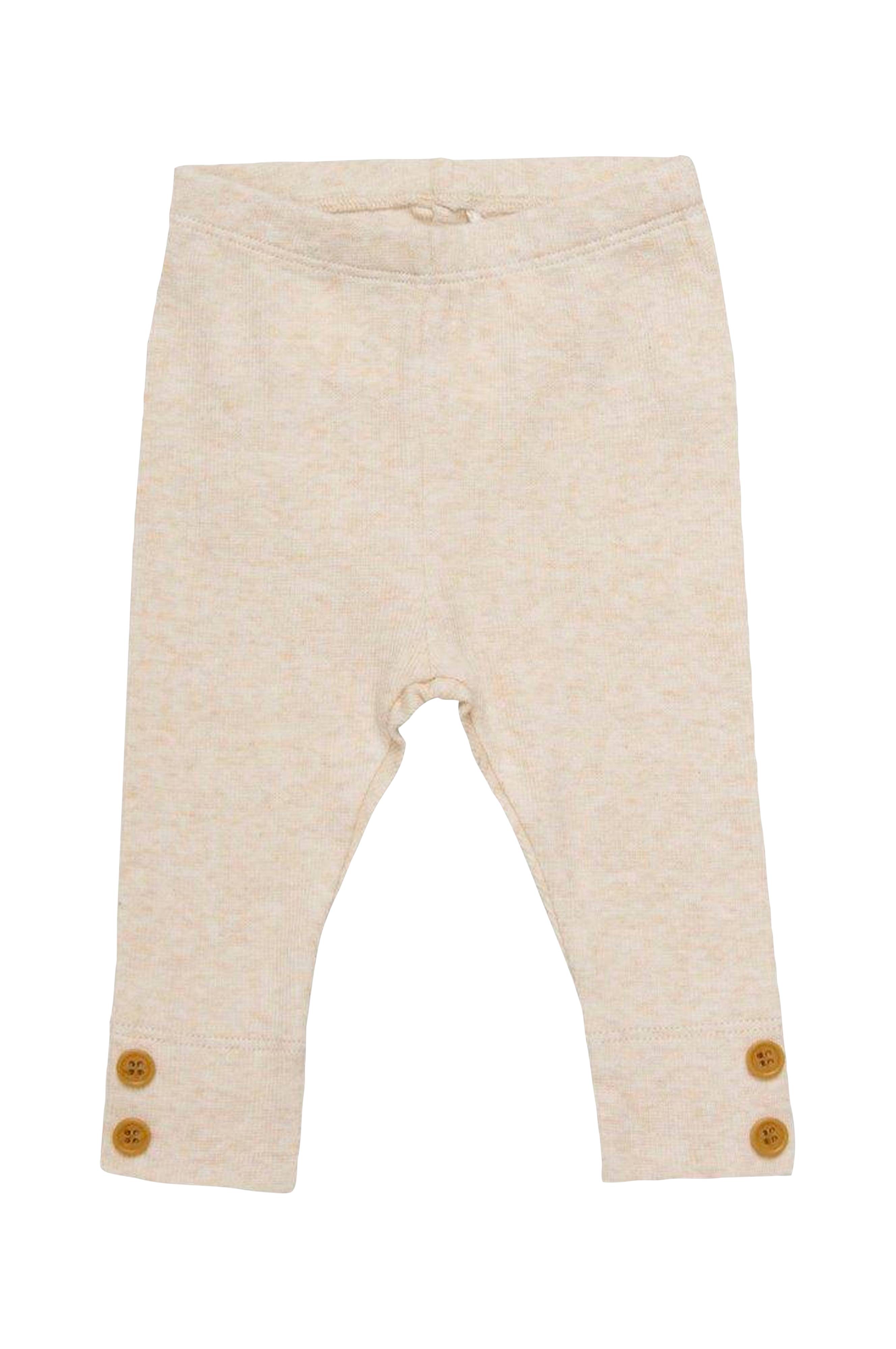 FIXONI Leggings Rib Rosa Babyleggings Ellos.se