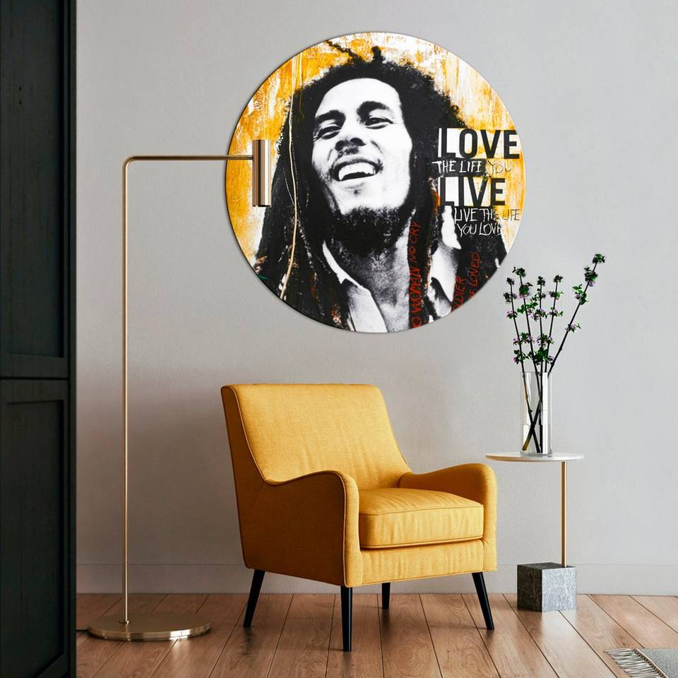 Malerifabrikken Tavla Marley by artist, flerfärgad från Malerifabrikken, bild 2