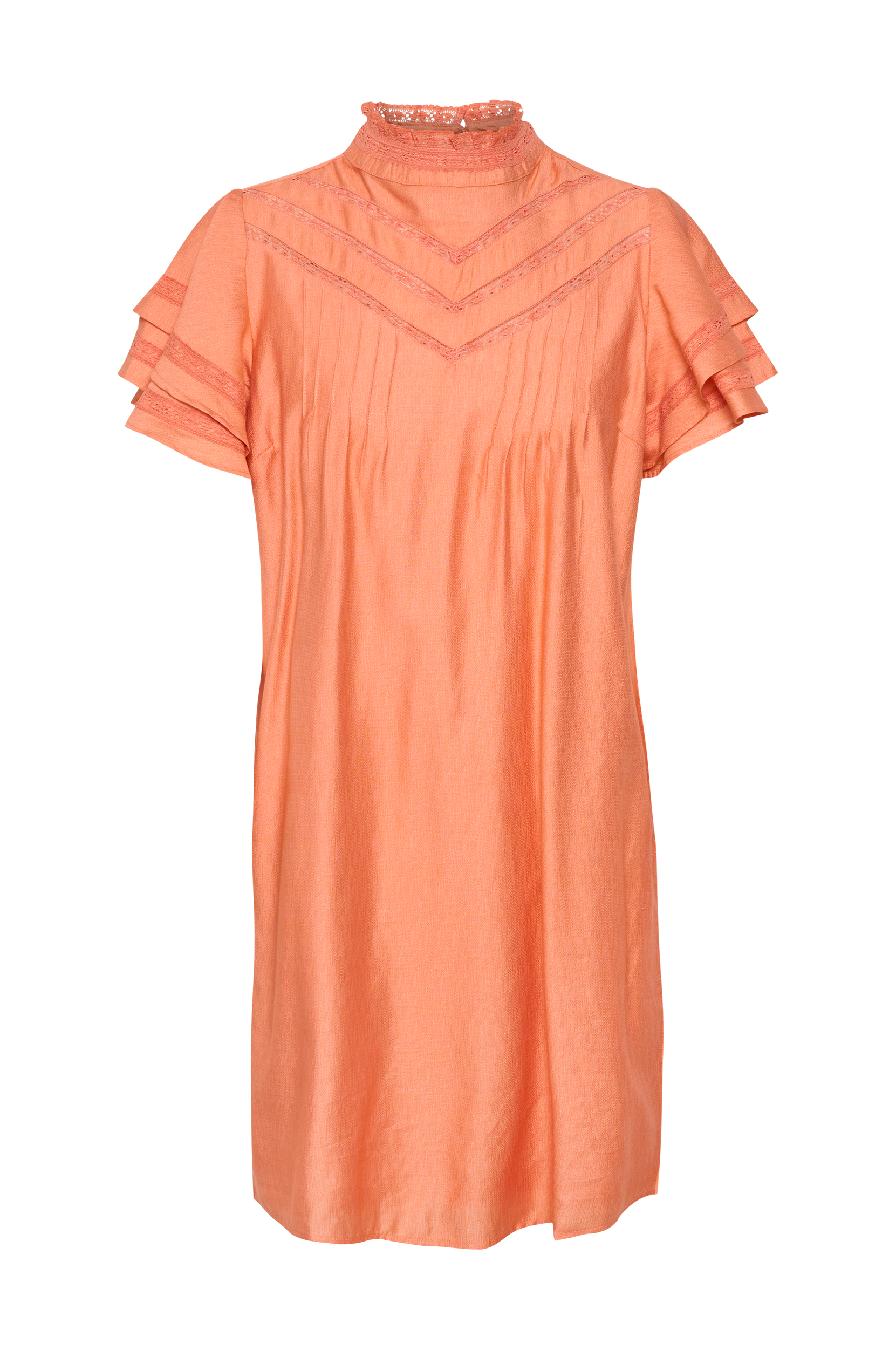 Cream - Kjole crLiselin Shift Dress - Orange - 44