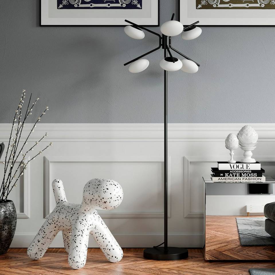 By Rydéns Golvlampa Imperia H165 cm, svart från By Rydéns, bild 2