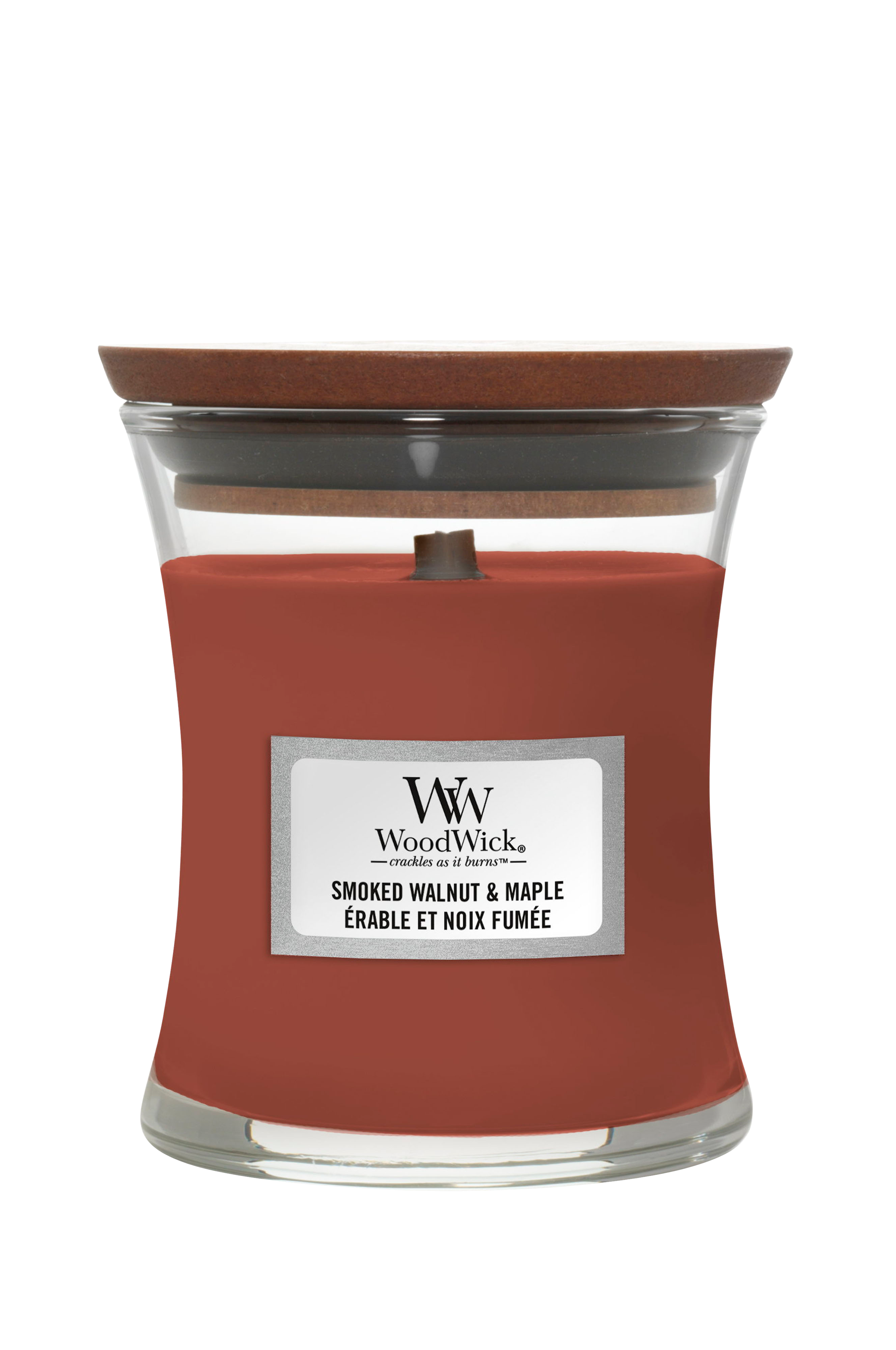 WoodWick Mini Smoked Walnut & Maple Doftljus Ellos.se