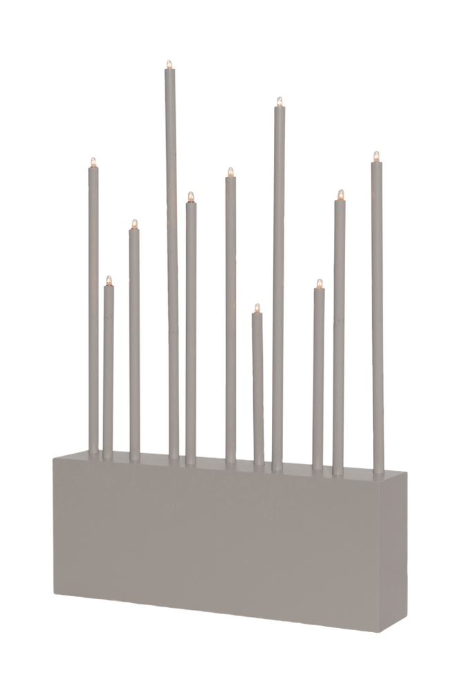 Ljusstake Buzz Grey