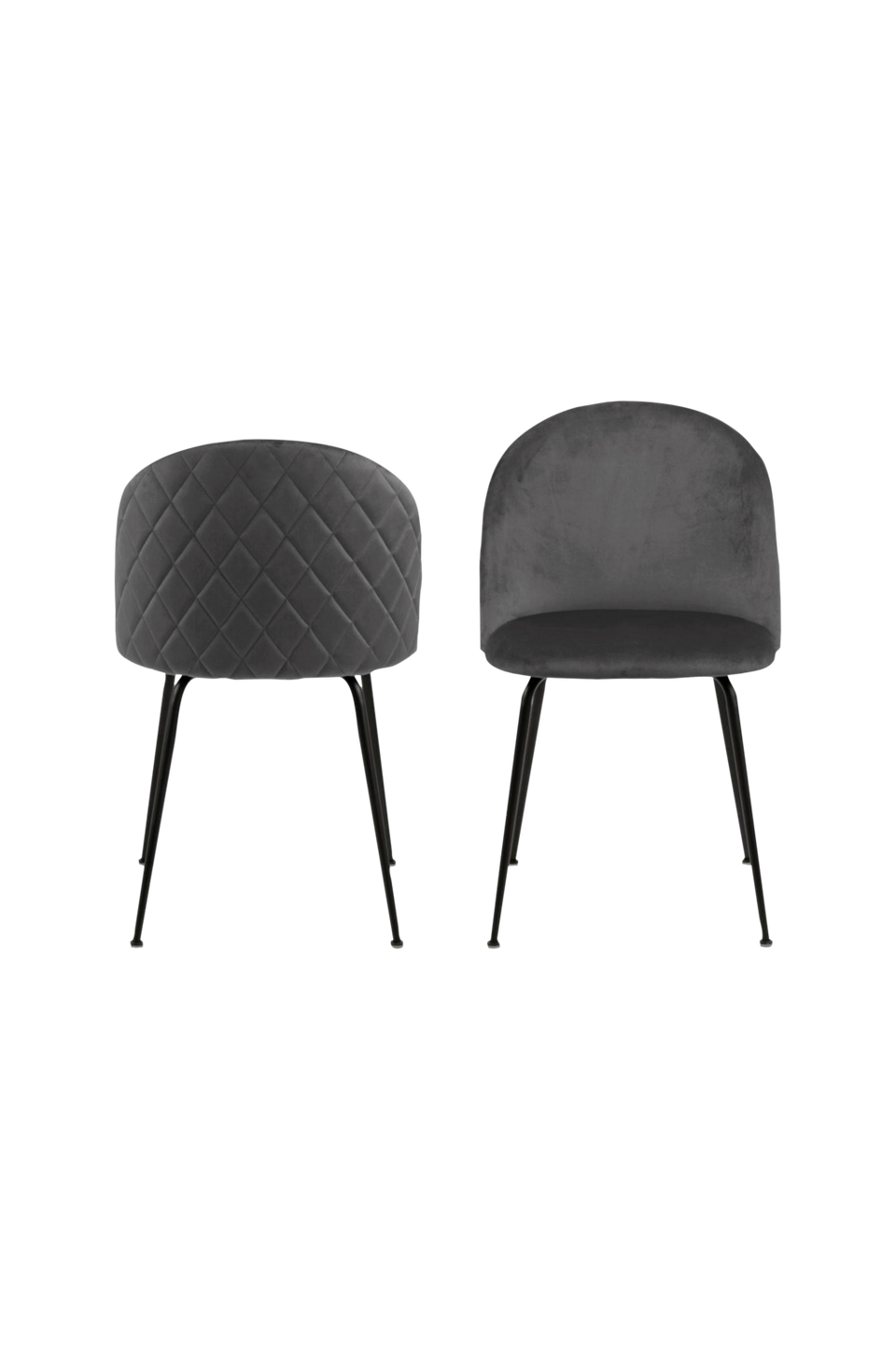 AC Design Furniture Matstol Jackie, 2 pack, grå från AC Design Furniture, bild 5