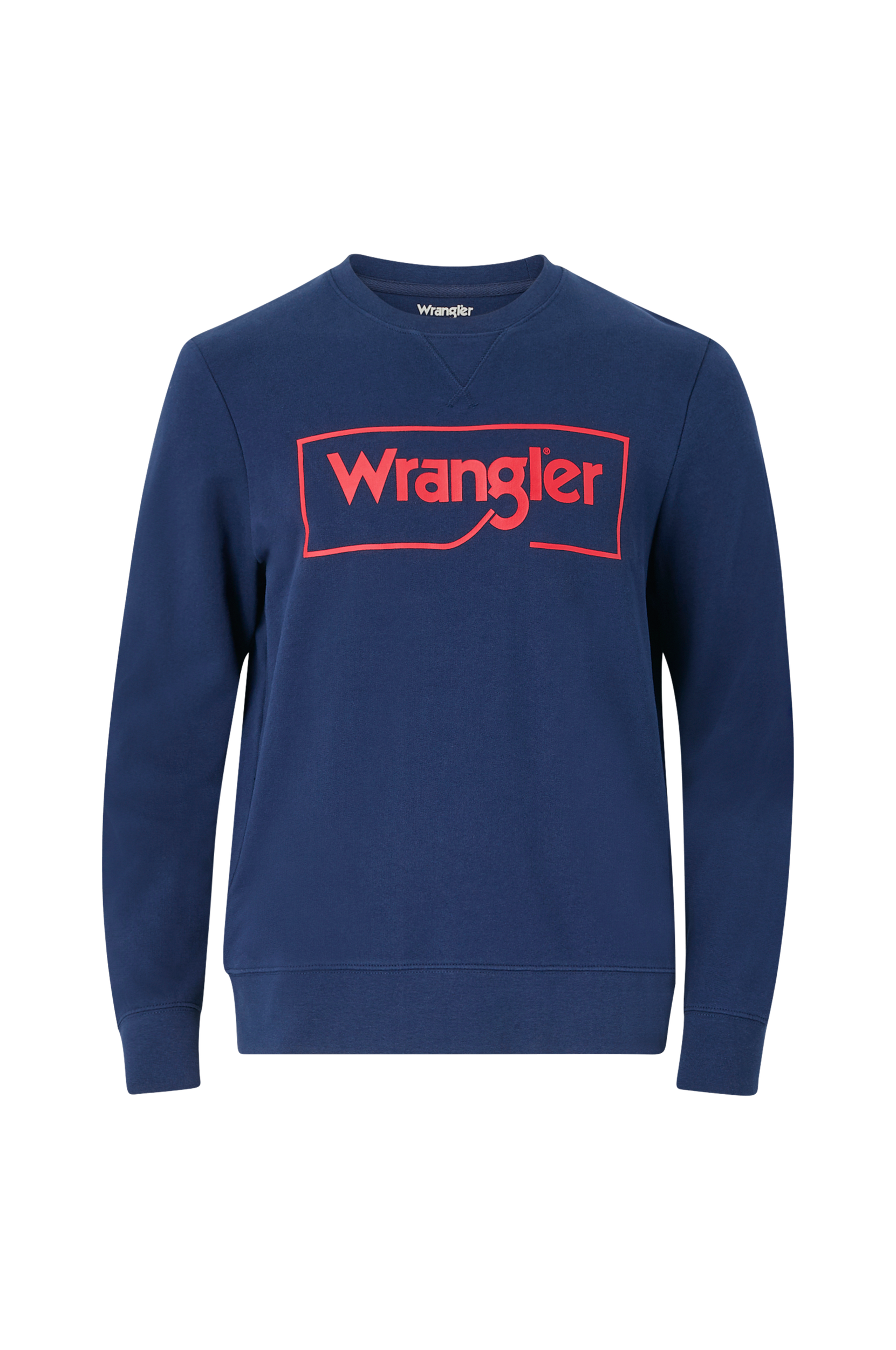 Wrangler - Sweatshirt Frame Logo Sws - Blå - S