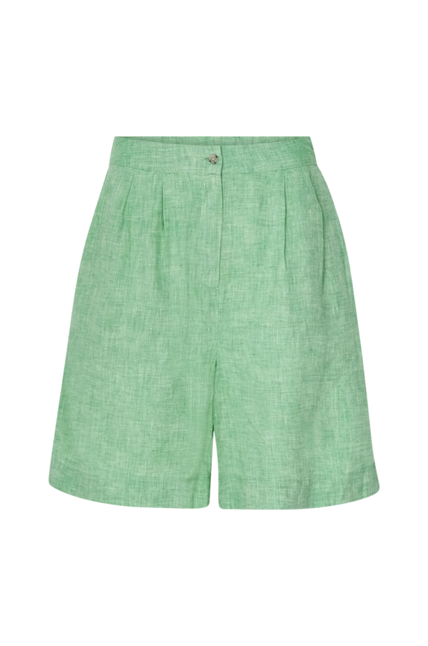 Tommy Hilfiger - Shorts Linen Pleated Pull On Short - Grøn - 36