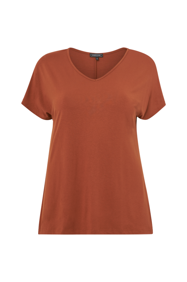 Sandgaard - Top Amsterdam T-shirt - Orange - 46
