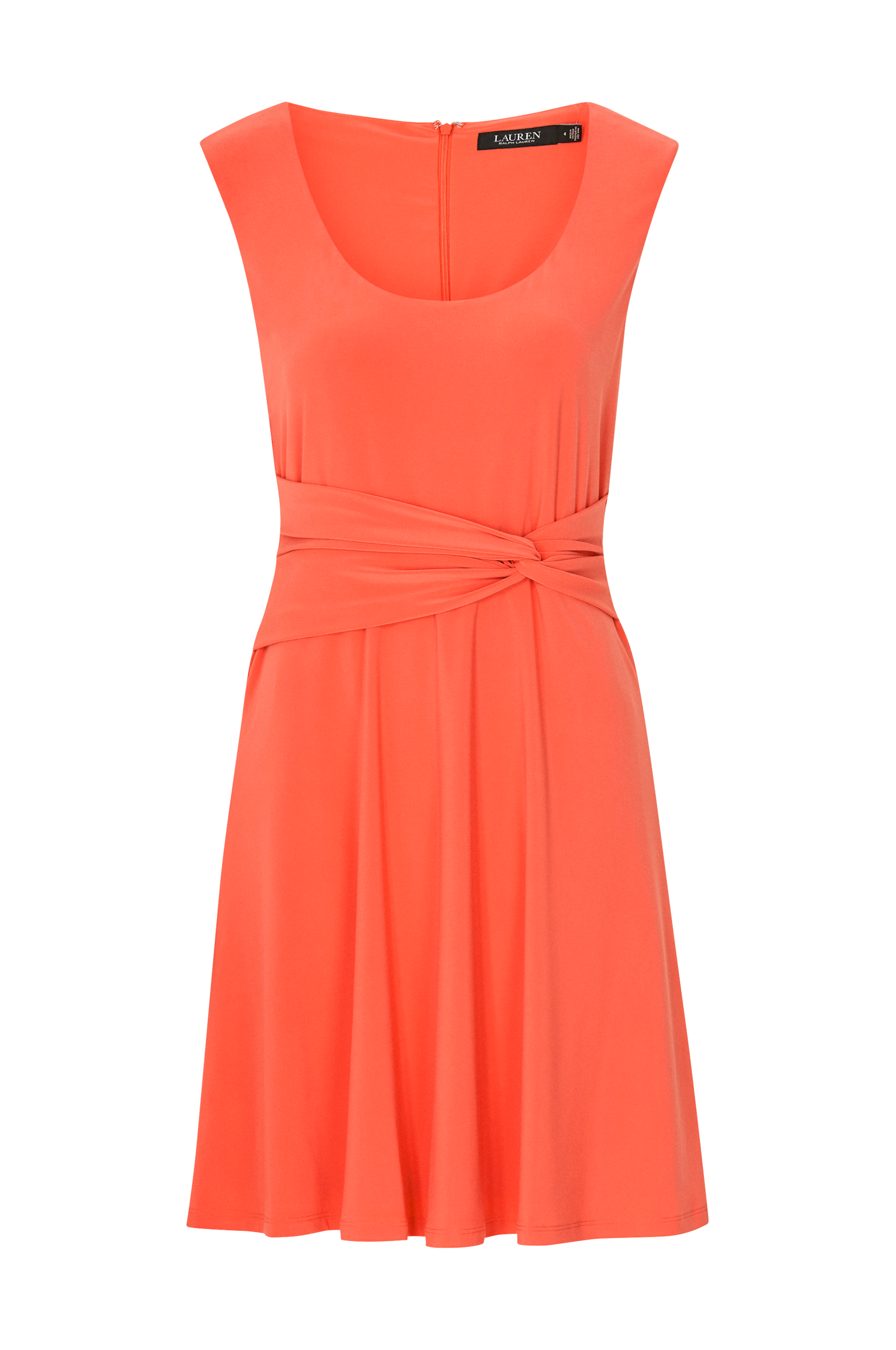 Lauren Ralph Lauren - Kjole Mid Weight MJ Dress - Orange - 44