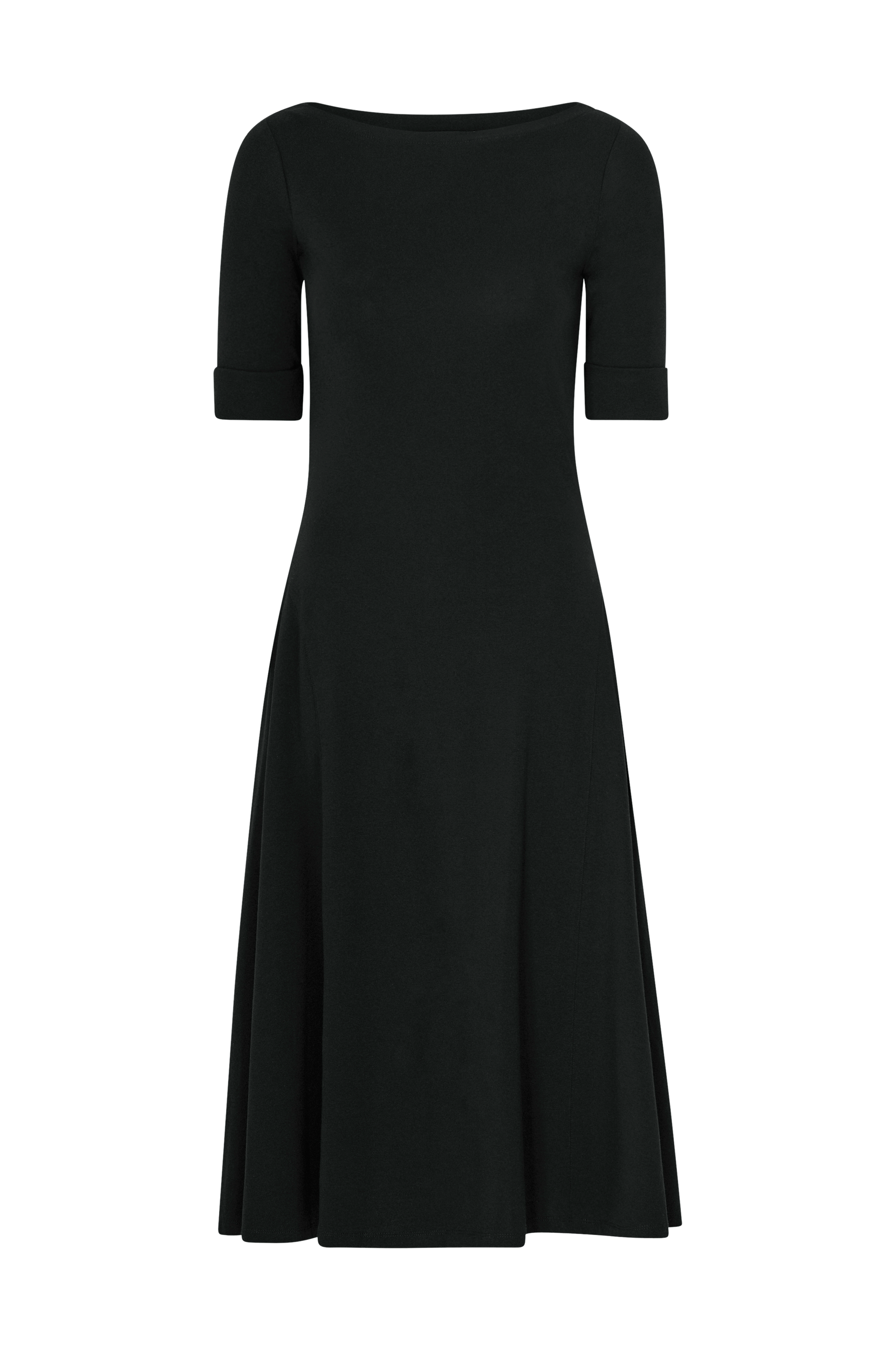Lauren Ralph Lauren - Kjole Refined Stretch Day Dress - Sort - 42/44
