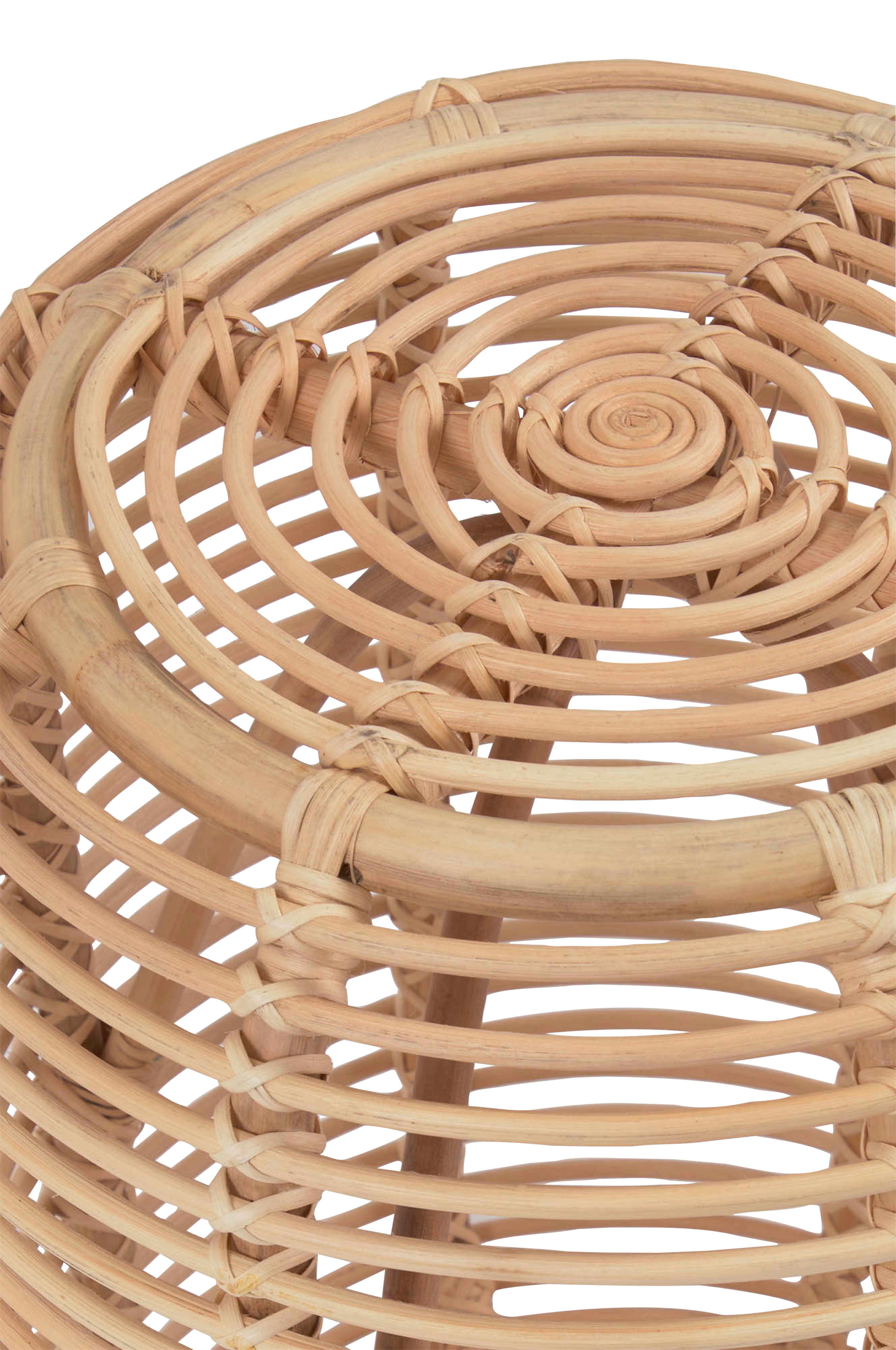 Кашпо плетеное. Опора из ротанга. Цветочница vinotti 15/08 цвет: мёд. 034. Опора из ротанга.