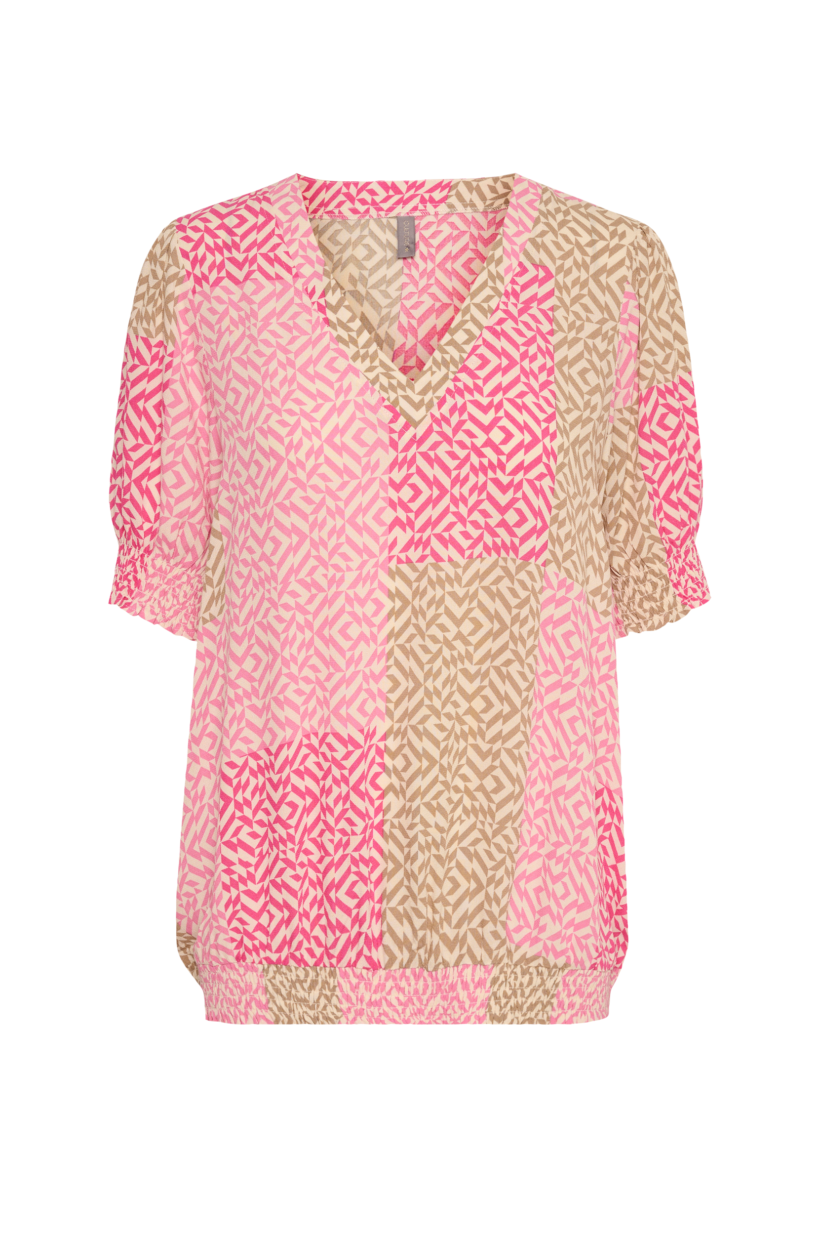 Culture - Bluse cuTyra SS Blouse - Rosa - 42/44