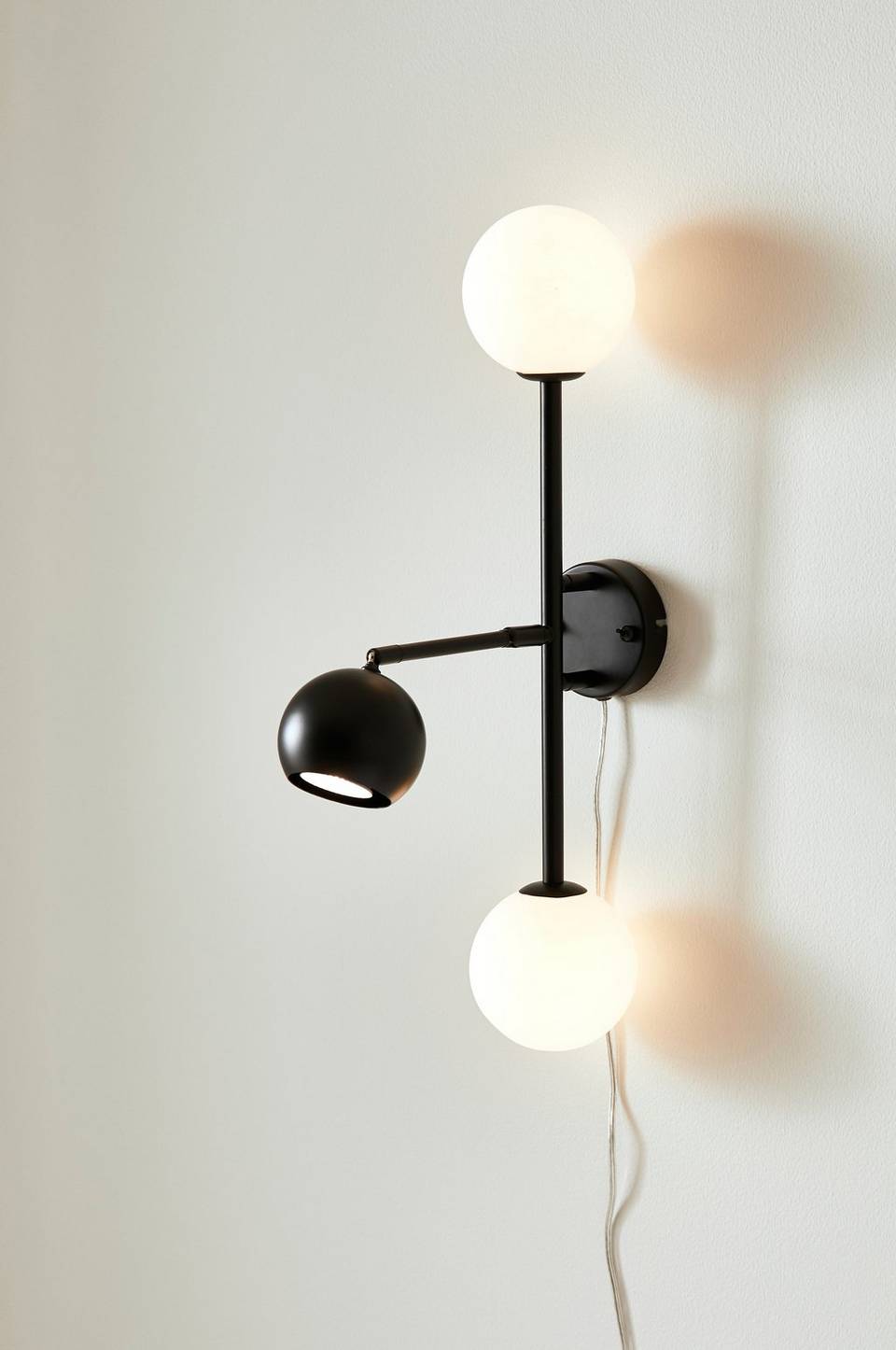 Markslöjd Vägglampa BESIDE 3L, svart från Markslöjd, bild 2