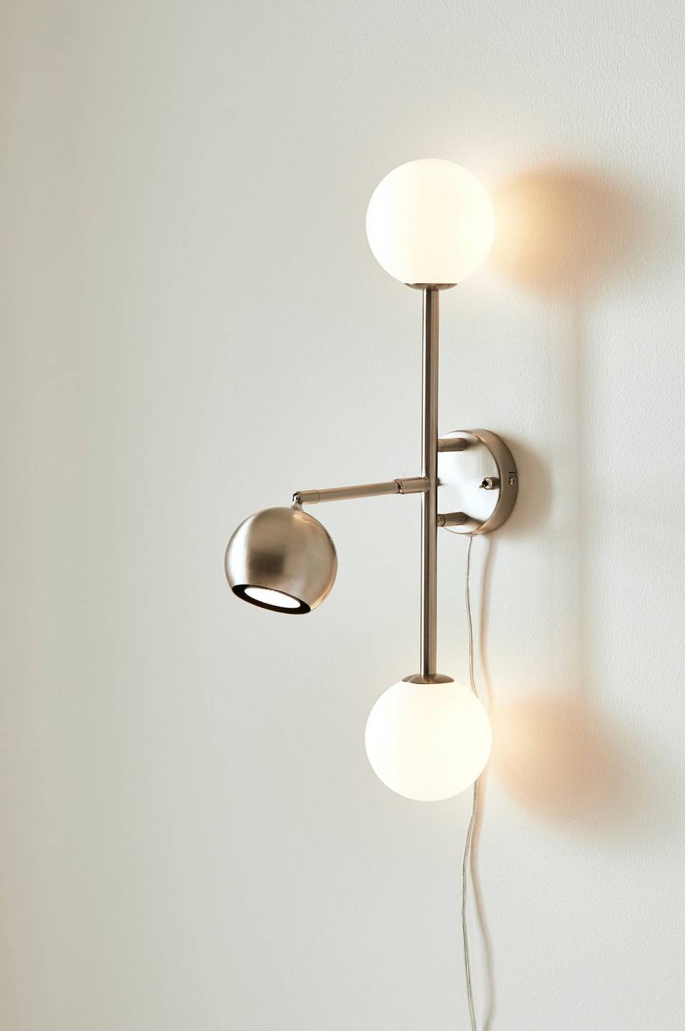 Markslöjd Vägglampa BESIDE 3L, silver från Markslöjd, bild 5