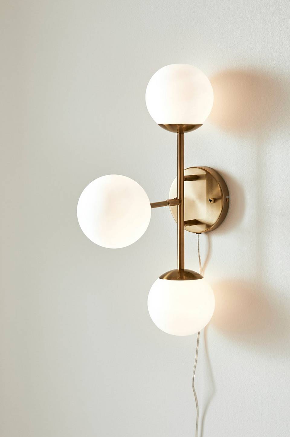 Markslöjd Vägglampa TRINITY 3L, mässing från Markslöjd, bild 5