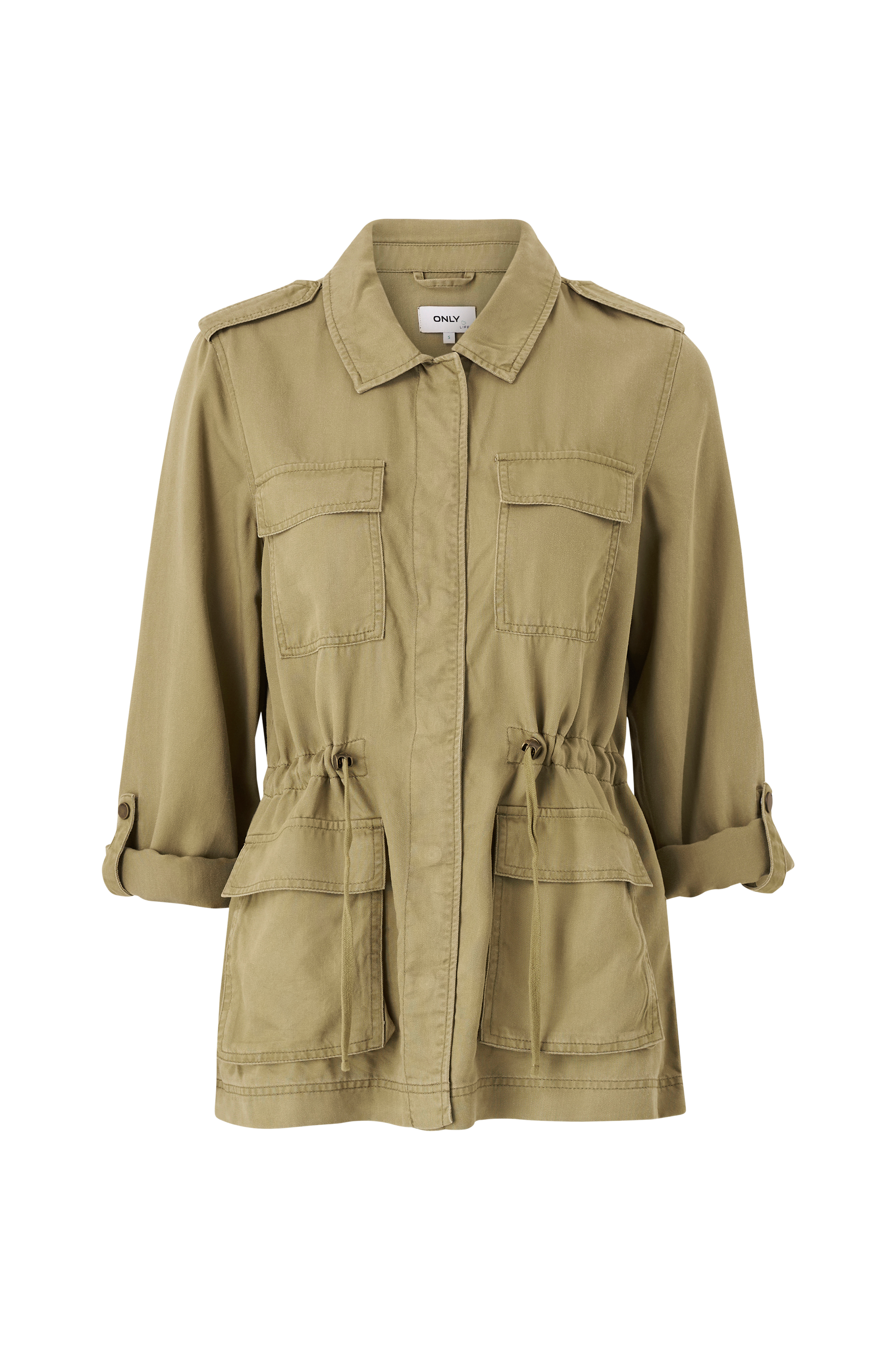 Only Jakke onlKenya Life Utility Jacket CC Otw - Brun Forårsjakker |