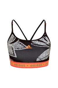 adidas Sport Performance - Sport-bh Farm LS Bra - Svart - 2XL/C