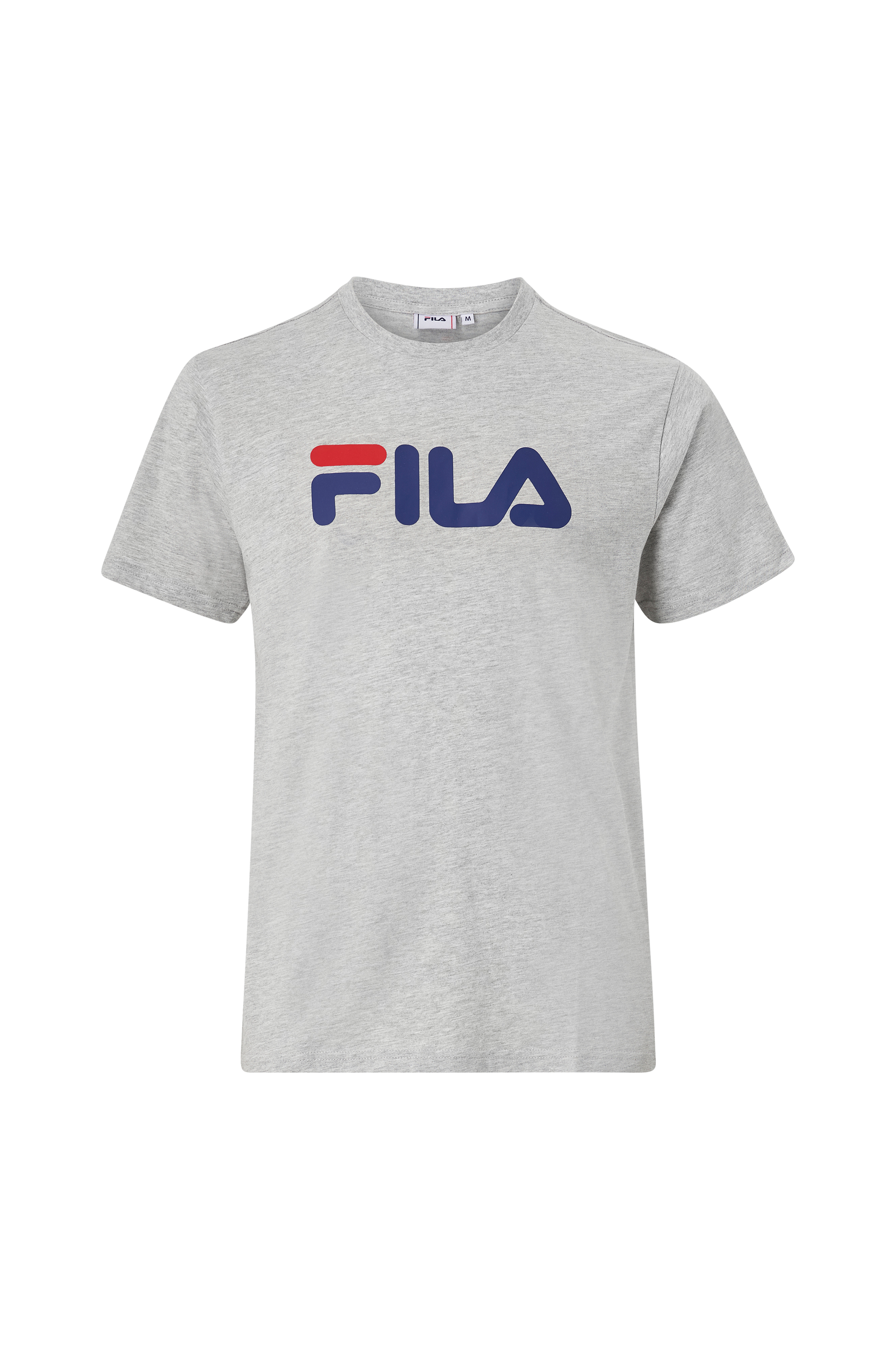 Se FILA - T-shirt Bellano Tee - Grå - XS ved Ellos
