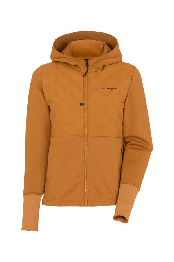 Didriksons - Jakke Valda Wns FZ 2 - Gul - 42