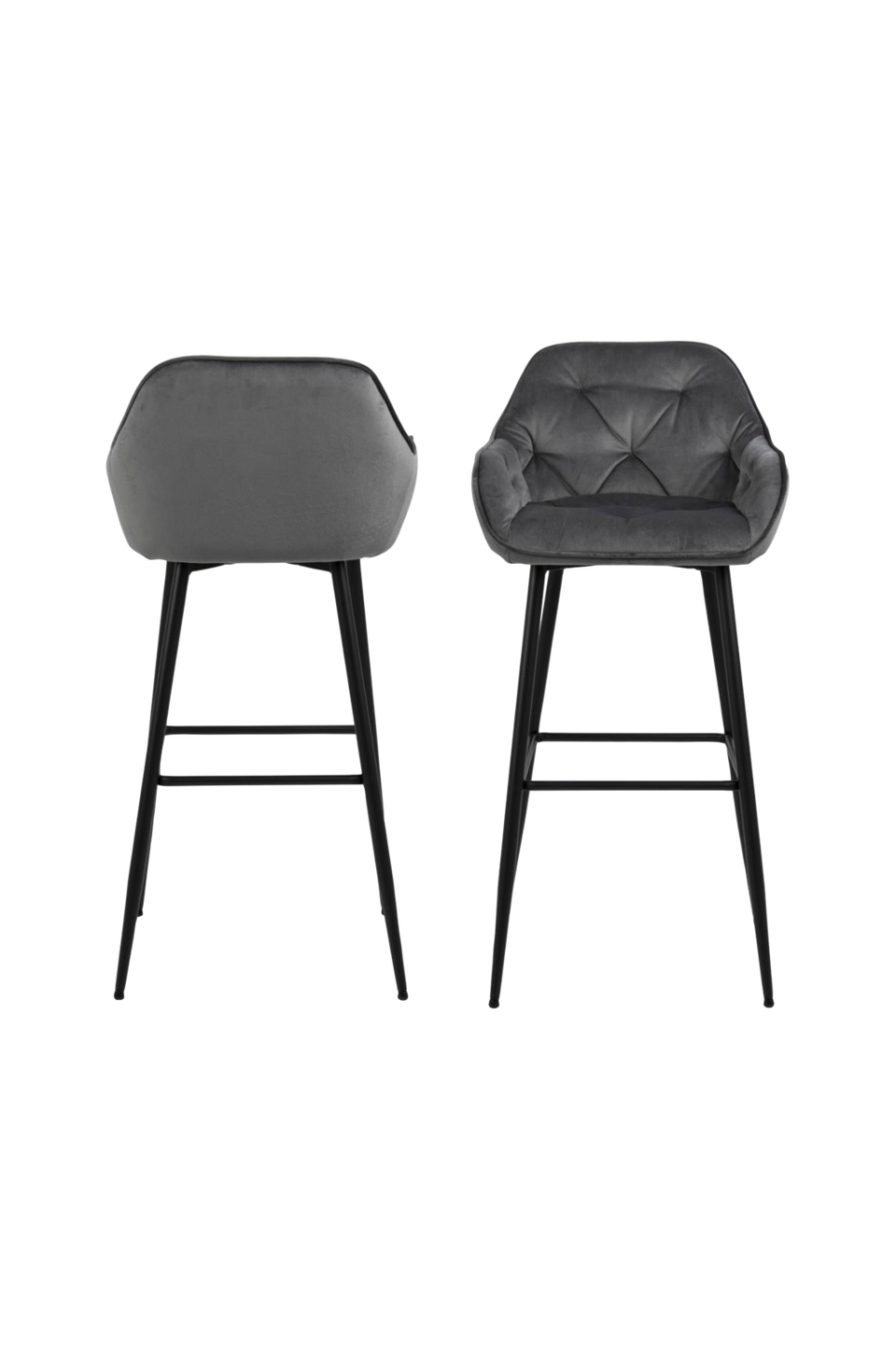 AC Design Furniture Barstol Alice, 2-pack, grå från AC Design Furniture, bild 5