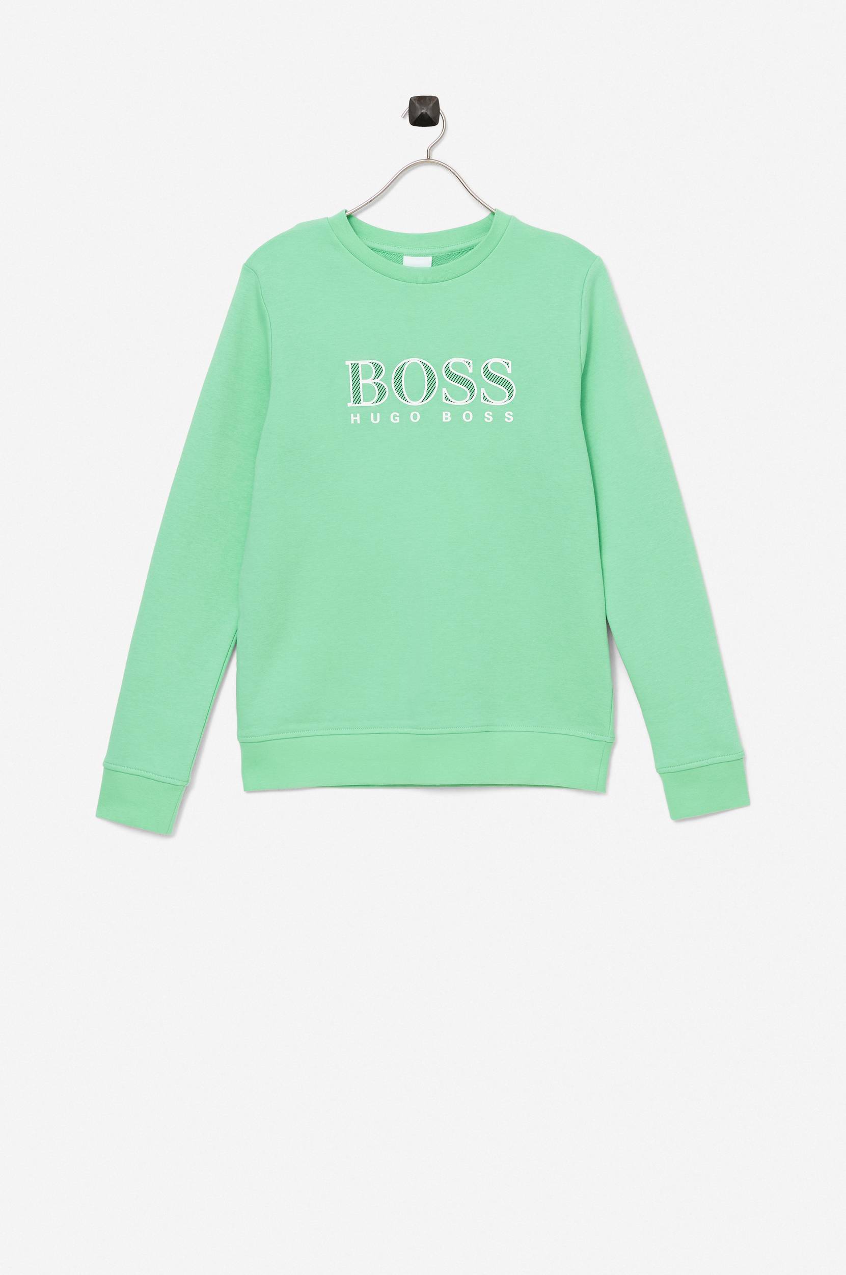 BOSS - Sweatshirt - Grön