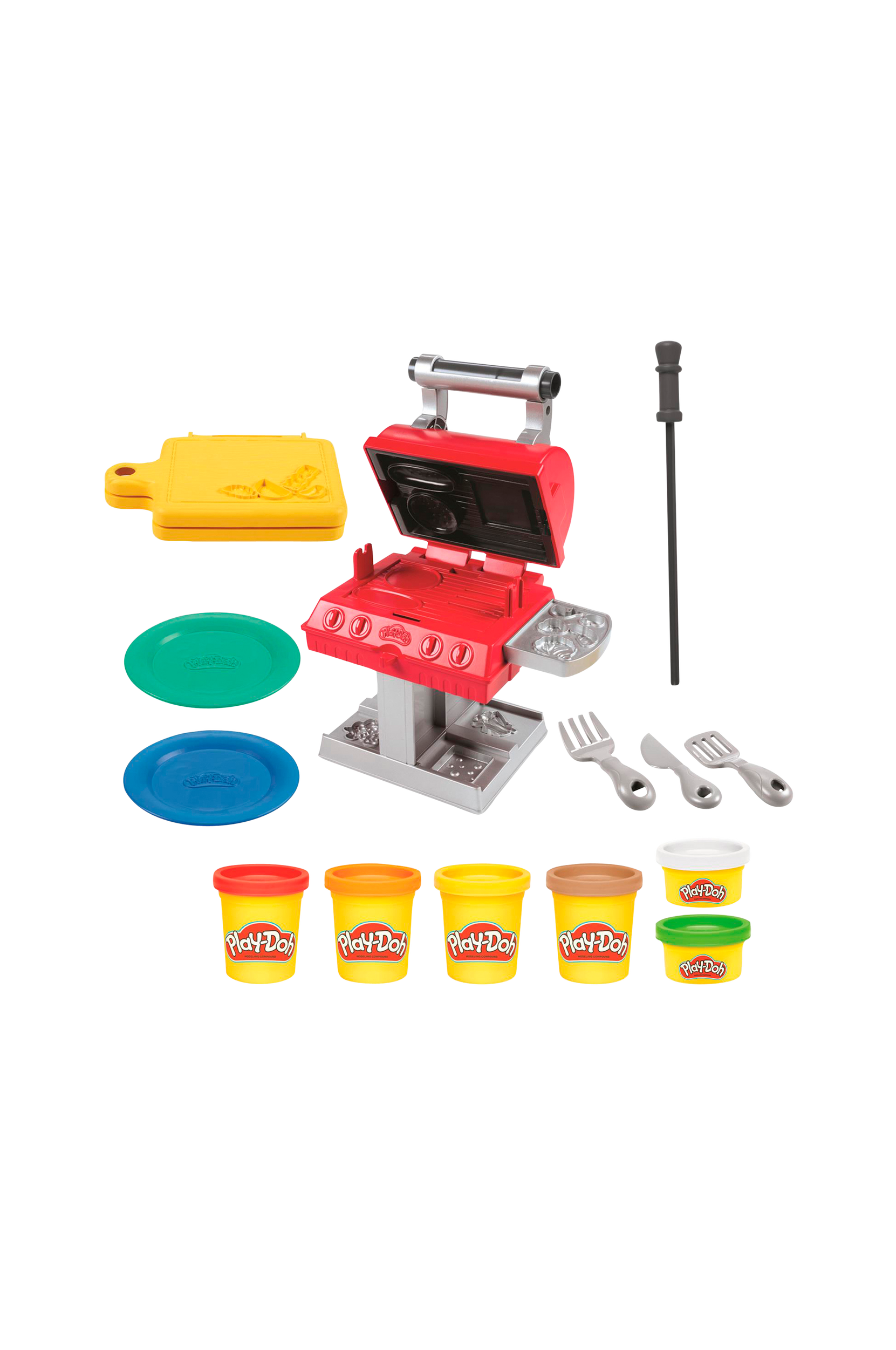 Hasbro - Play-Doh Kitchen Creations Grill 'n Stamp BBQ Playset