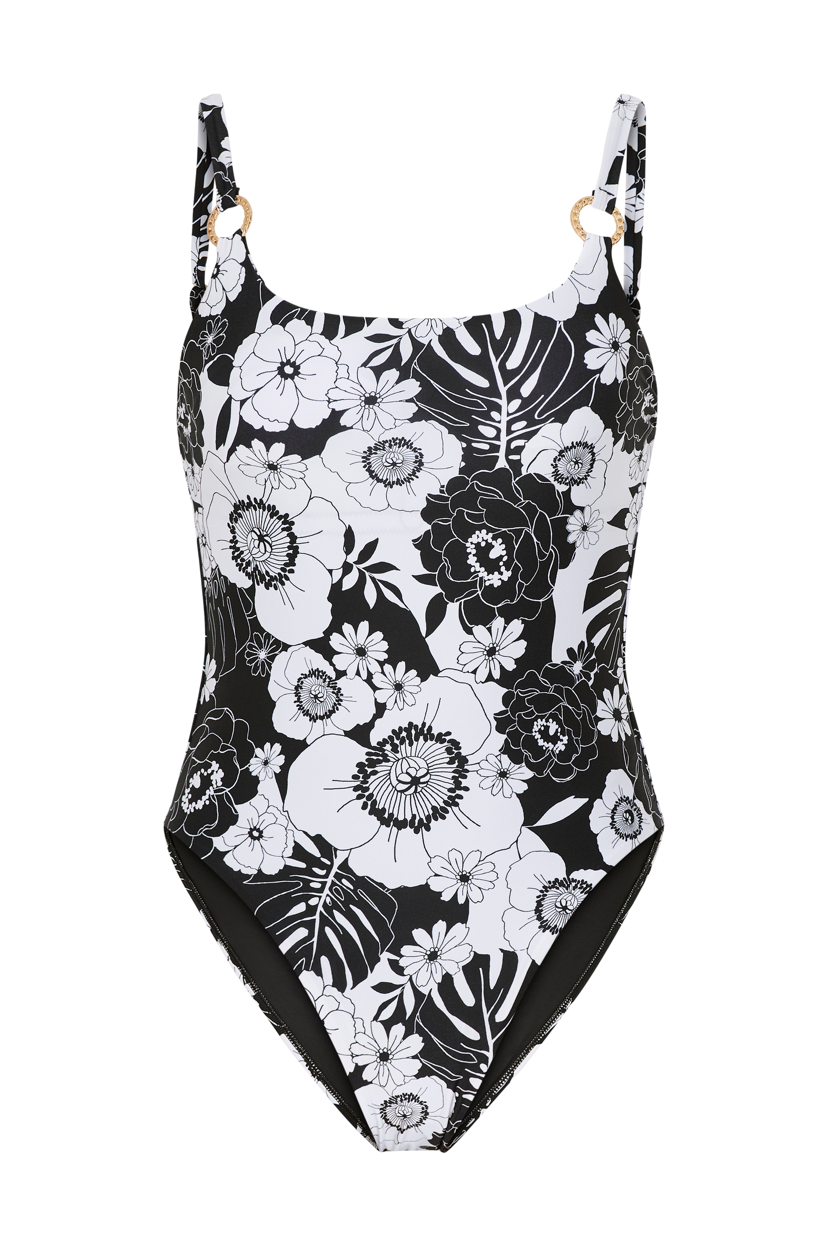 Seafolly - Badedragt Ring One Piece - Sort - 40