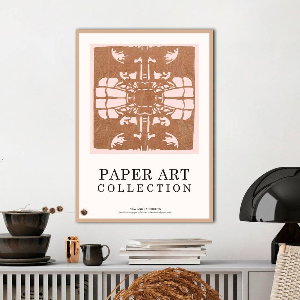 Malerifabrikken Poster Paper Art 2, beige från Malerifabrikken, bild 2