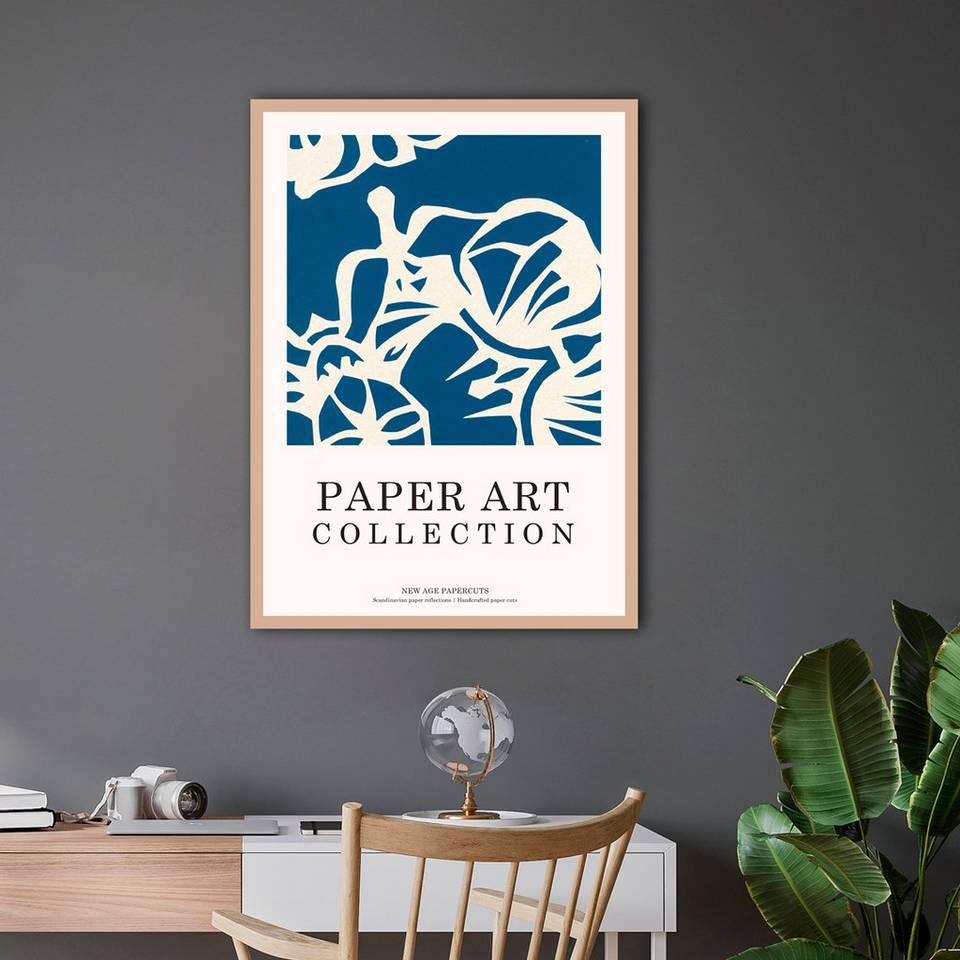 Malerifabrikken Poster Paper Art 6, blå från Malerifabrikken, bild 2