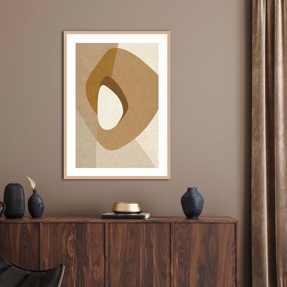Malerifabrikken Poster Picasa brown light 2, beige från Malerifabrikken, bild 2