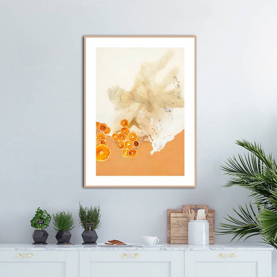 Malerifabrikken Poster The Art of taste 8, orange från Malerifabrikken, bild 2