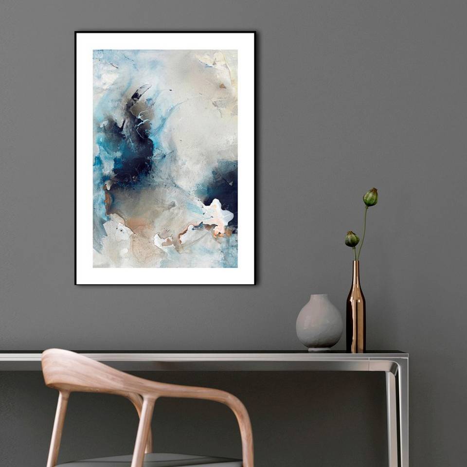 Malerifabrikken Poster Still Water 5, blå från Malerifabrikken, bild 2