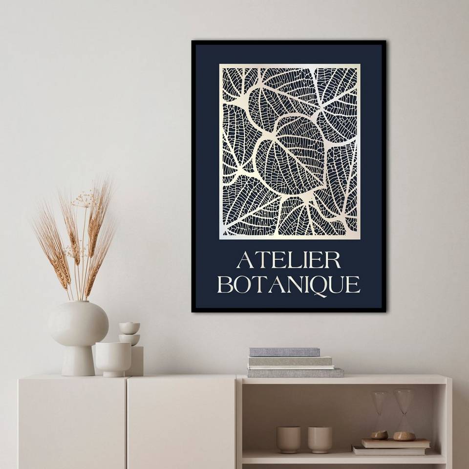 Malerifabrikken Poster Atelier botanique, blå från Malerifabrikken, bild 2