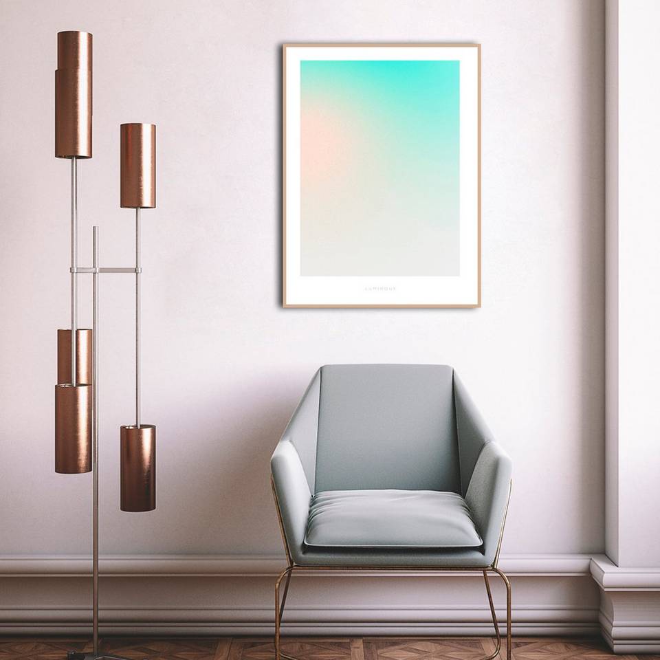 Malerifabrikken Poster Luminous I, flerfärgad från Malerifabrikken, bild 2