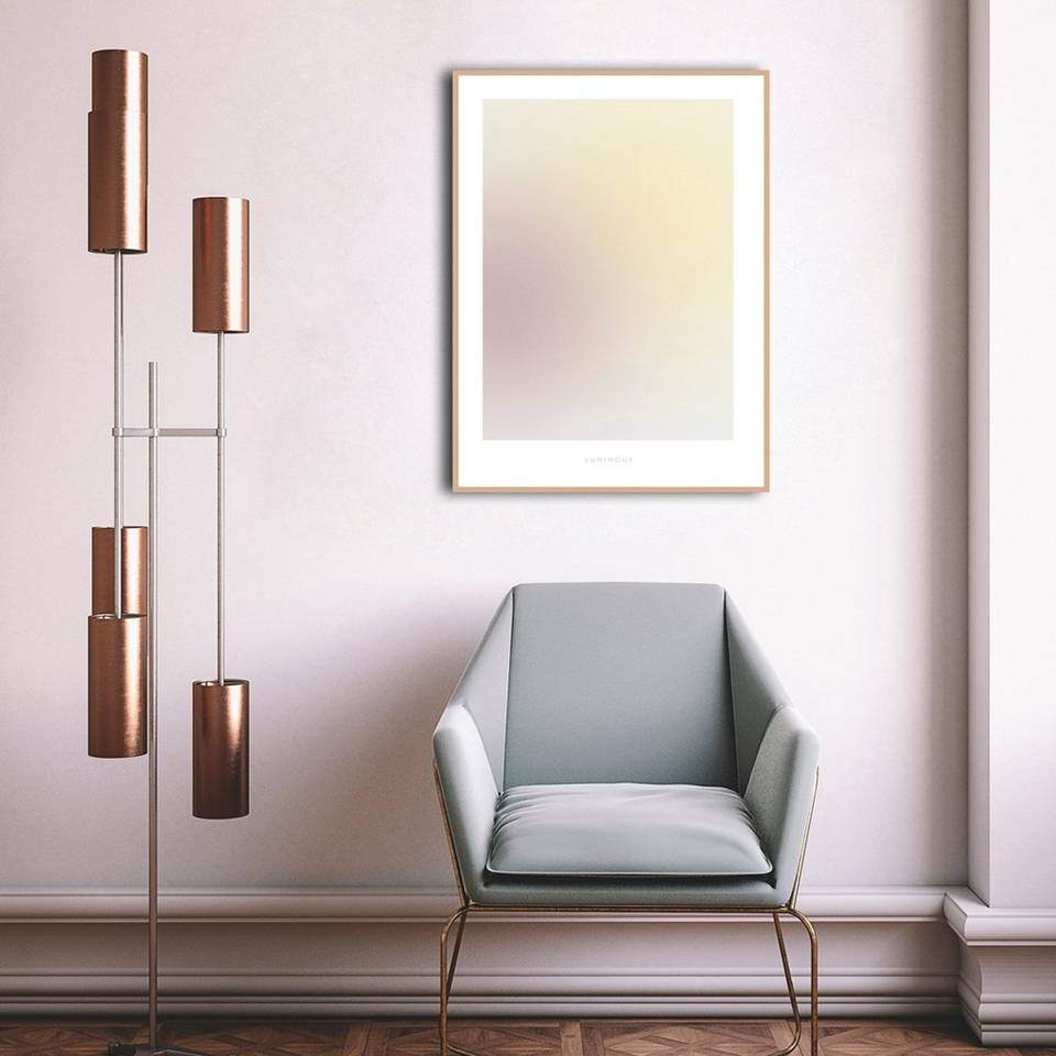 Malerifabrikken Poster Luminous III, flerfärgad från Malerifabrikken, bild 2
