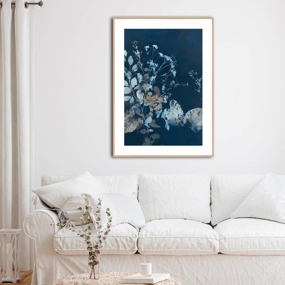 Malerifabrikken Poster Pure Nature 7, blå från Malerifabrikken, bild 2