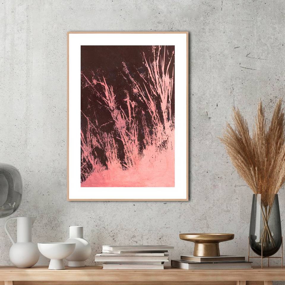 Malerifabrikken Poster Pure Nature 3, röd från Malerifabrikken, bild 2