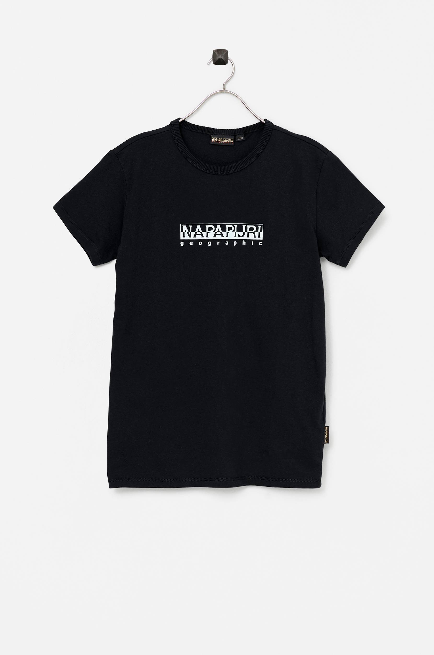 Napapijri - T-shirt K S-Box SS 1 - Sort - 134/140