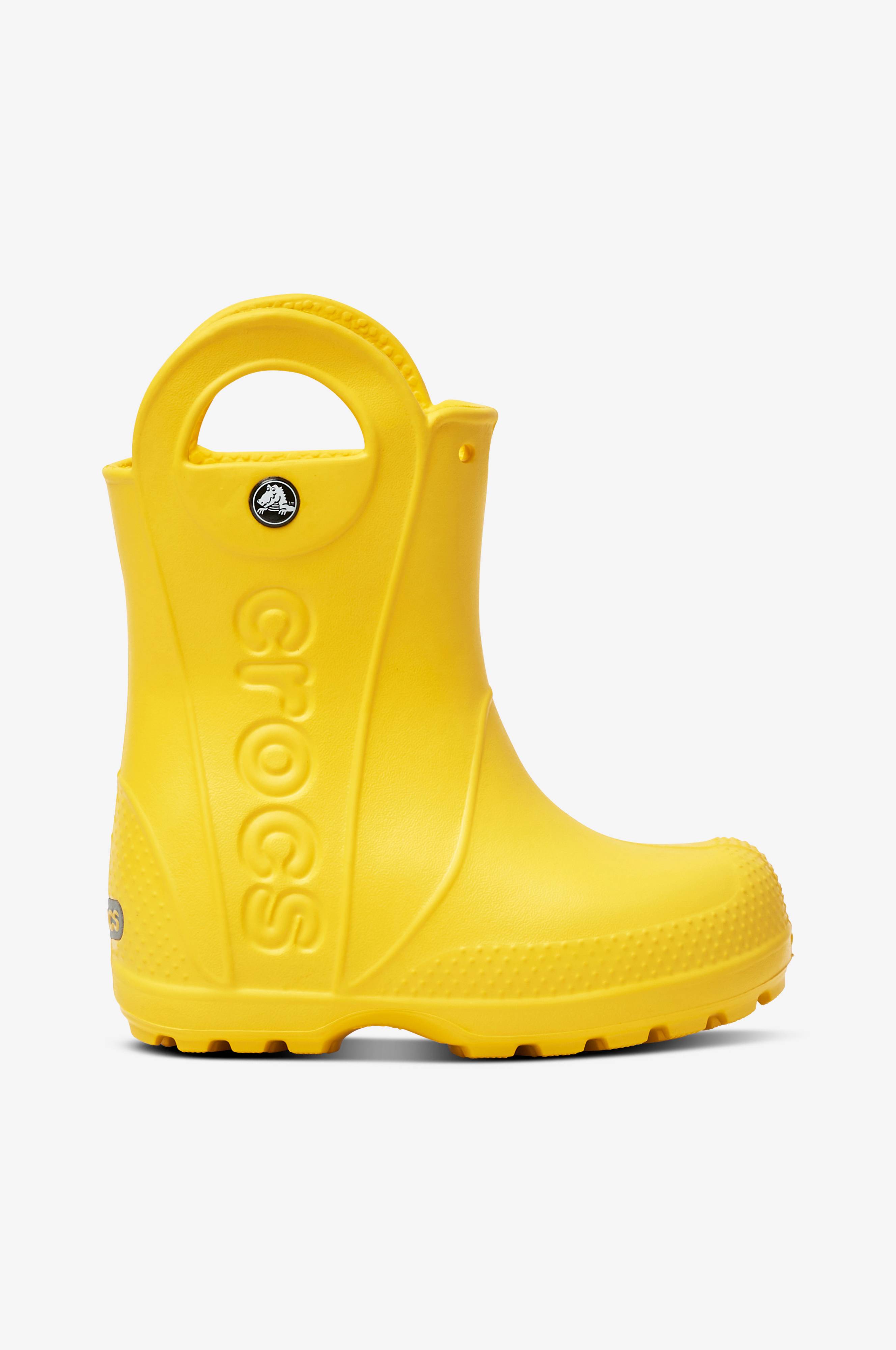 Godkendelse Fængsling Passende Crocs Gummistøvler Handle It Rain Boot Kids - Gul - Gummistøvler | Ellos.dk