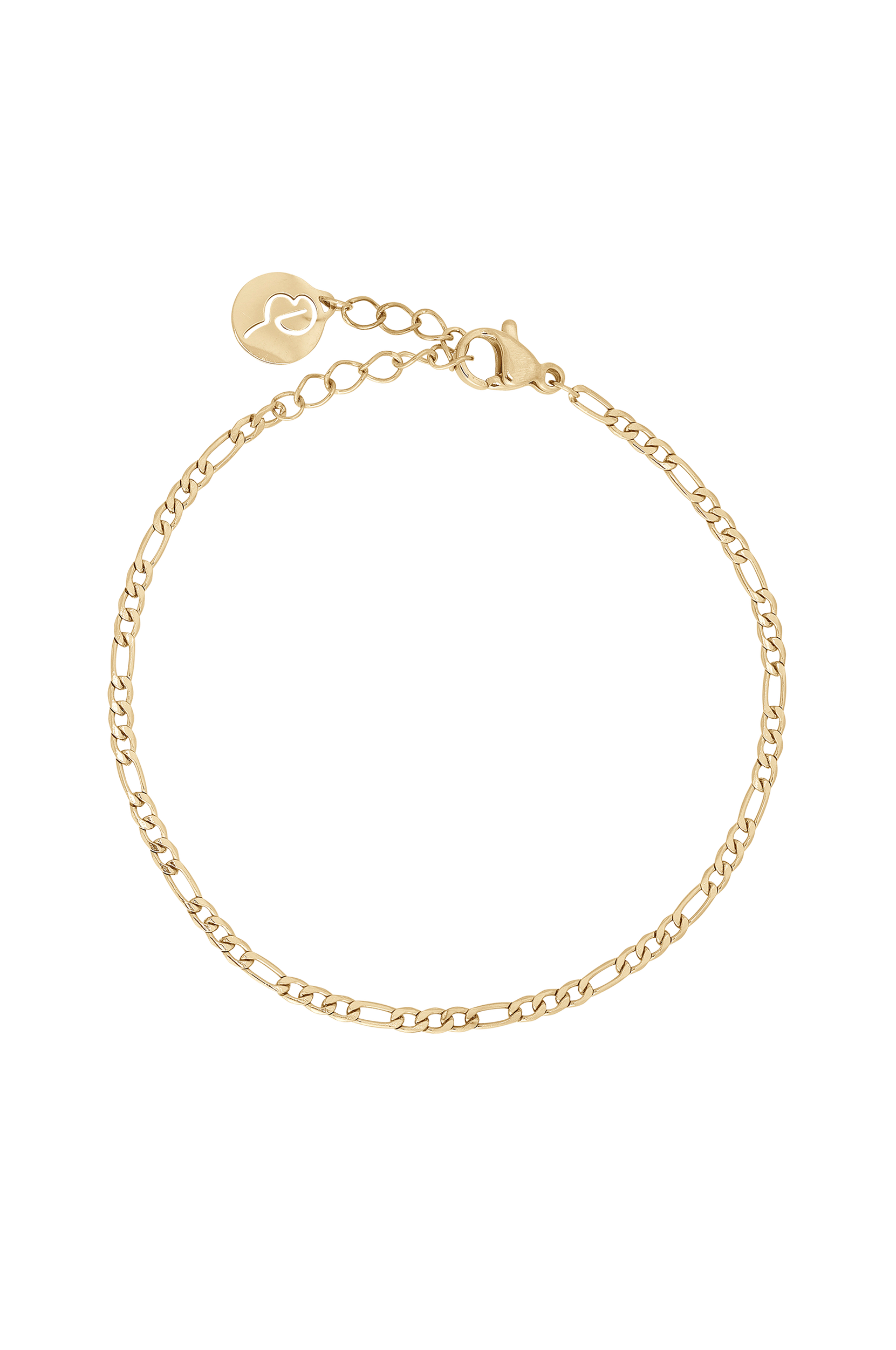 Edblad - Armband Figaro Bracelet - Guld - ONE SIZE