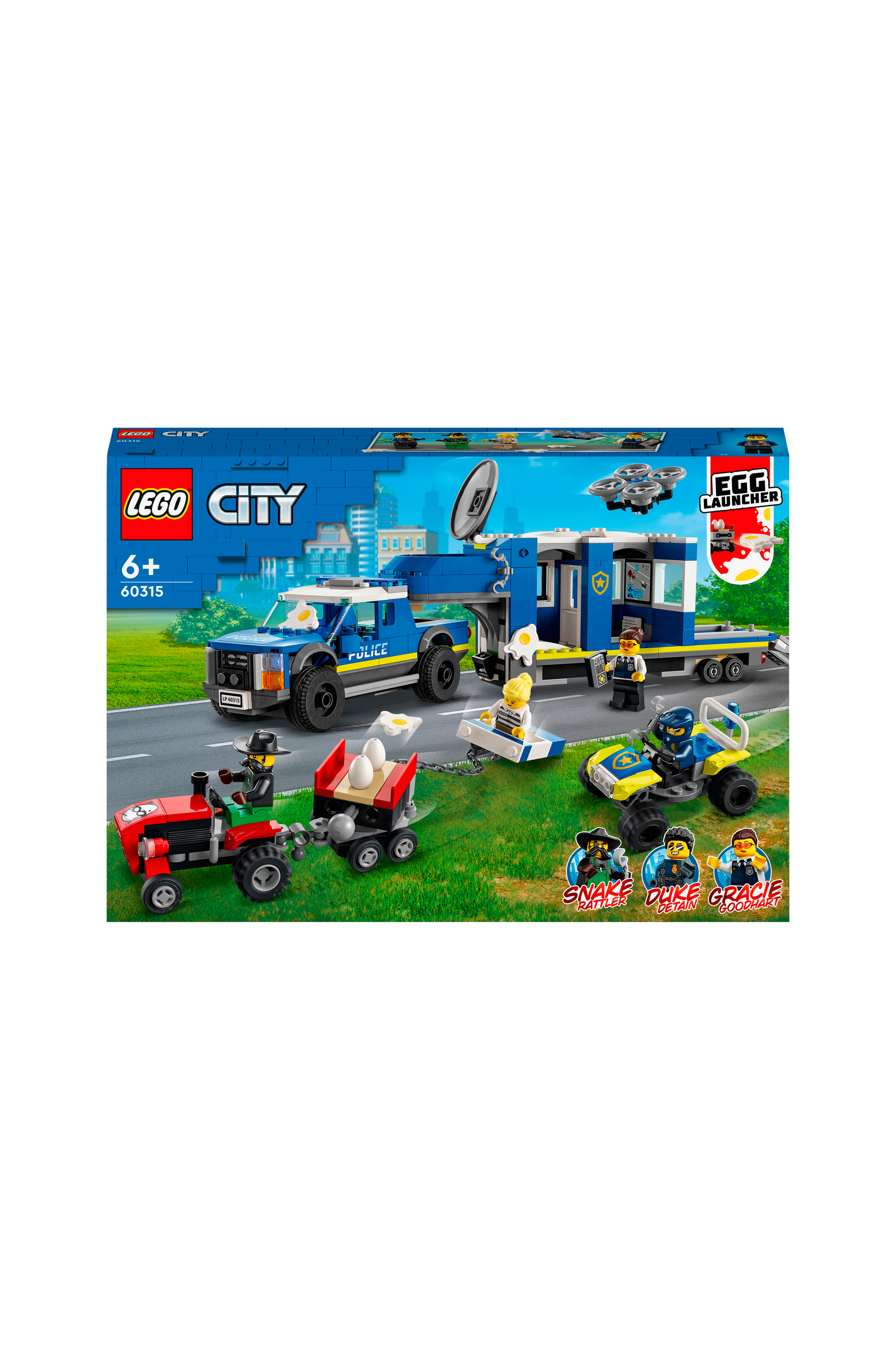 LEGO - City Police - Polisens mobila kommandofordon
