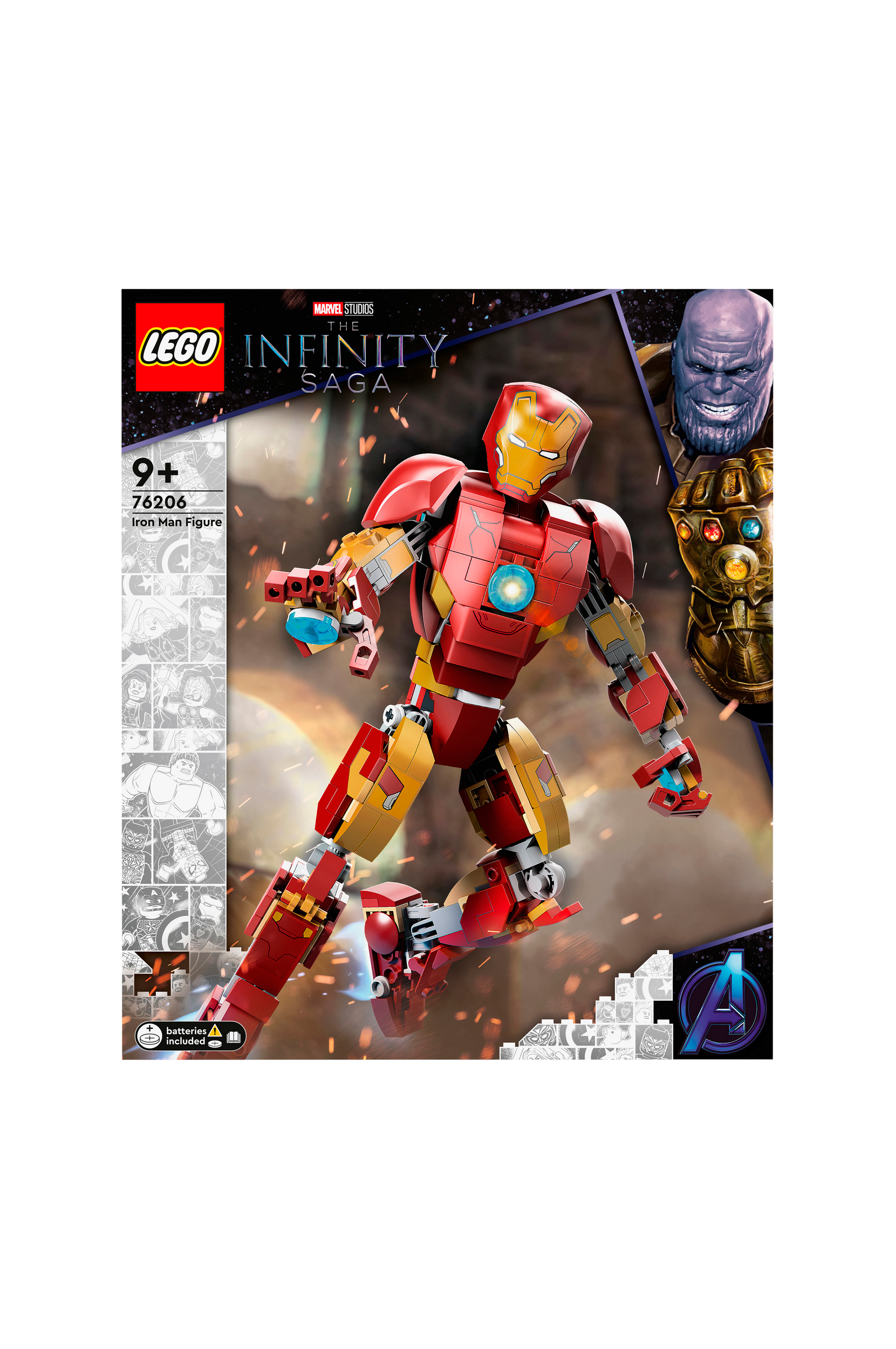 LEGO - Super Heroes - Iron Man figur
