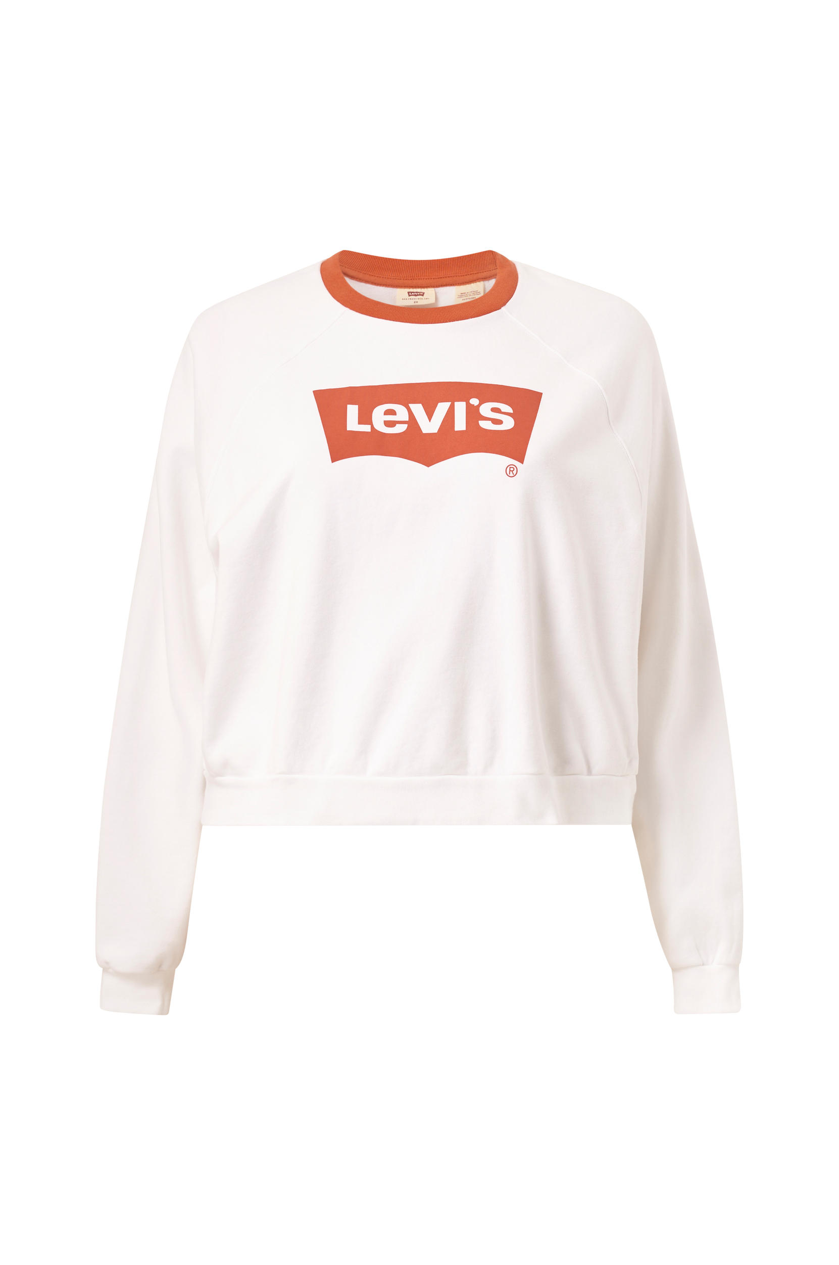 Levi's Plus - Sweatshirt PL Vintage Raglan Crew Orange - Orange - 44/46